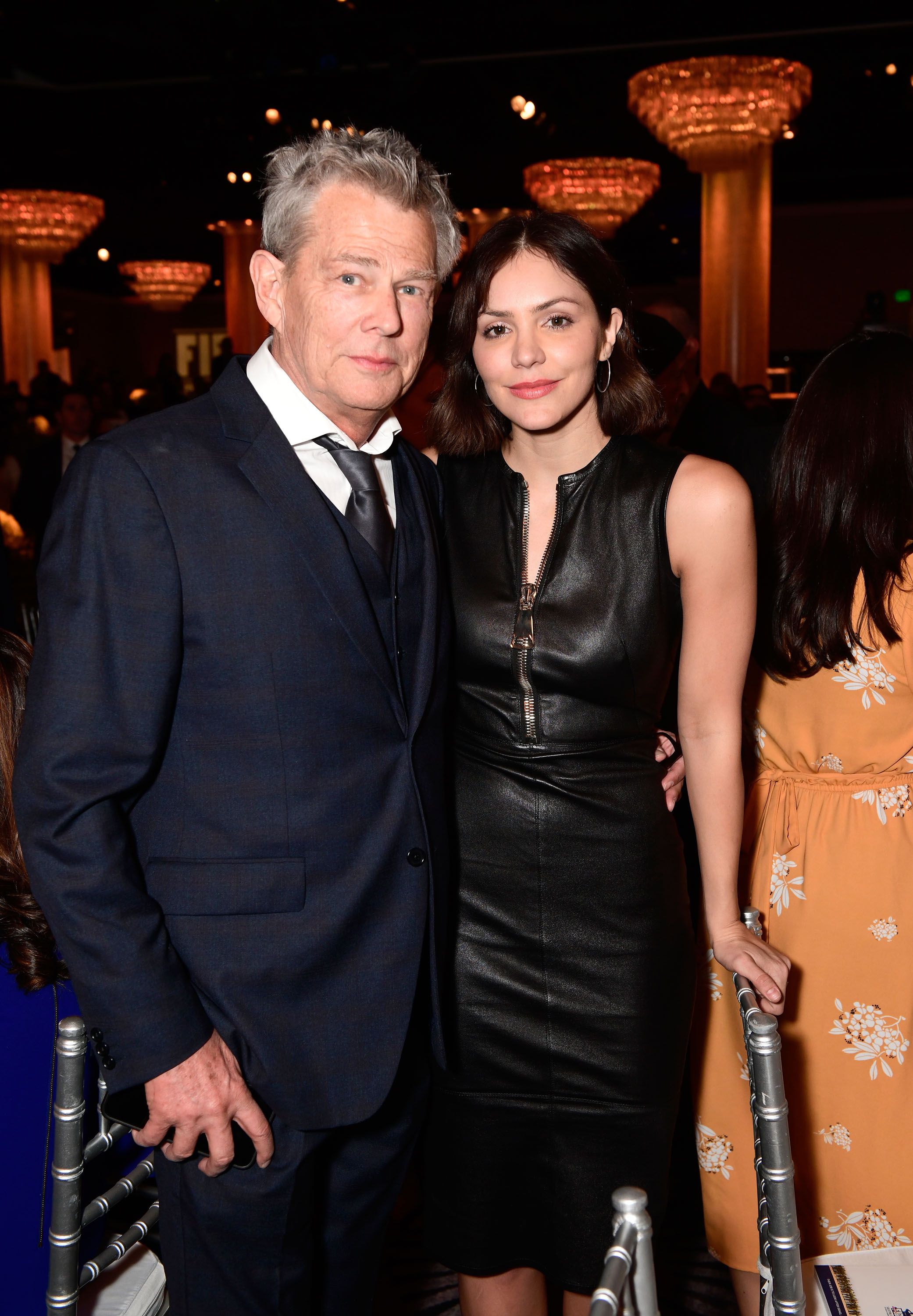 David Foster and Katharine McPhee at Friends of The Israel Defense Forces (FIDF) Western Region Gala on November 1, 2018, in Beverly Hills, California | Photo: Shahar Azran/Getty Images