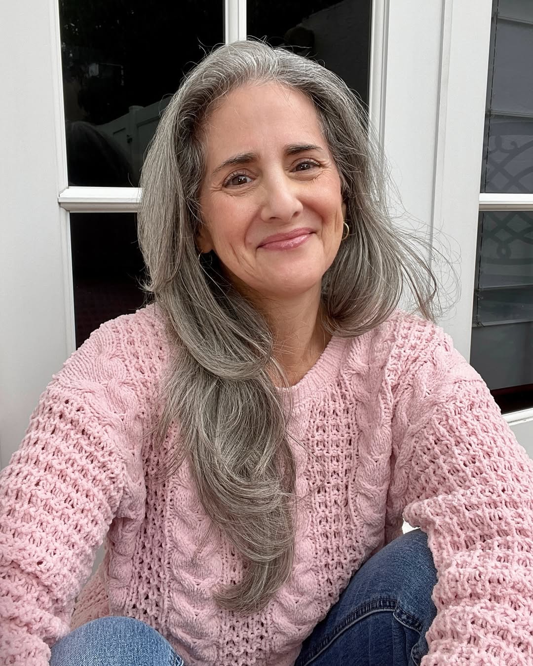 Debbie the Grey Hair Influencer from a post dated December 30, 2024. | Source: Instagram/lovinggrayoverfifty