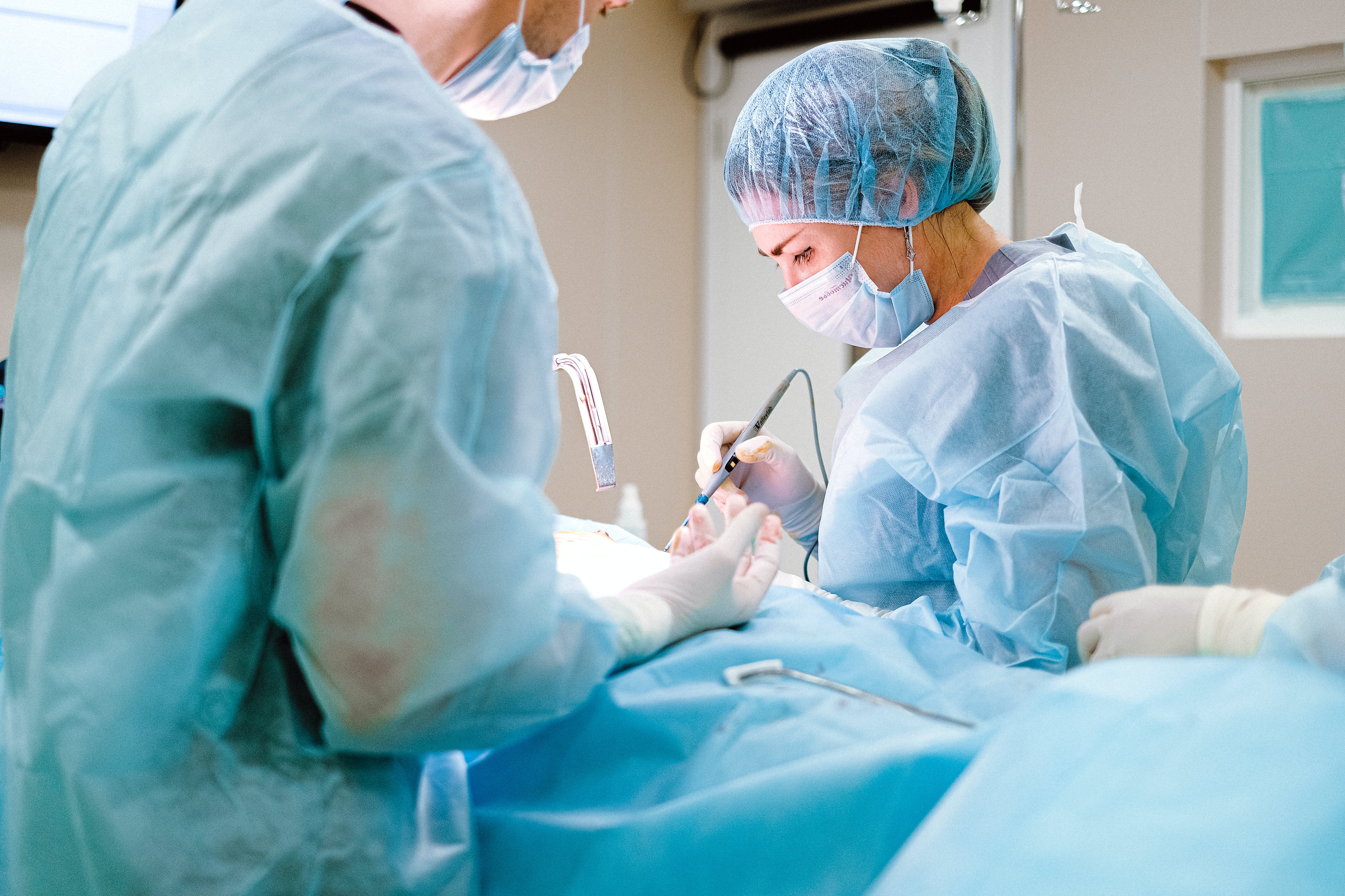 Doctors performing surgery | Source: Pexels