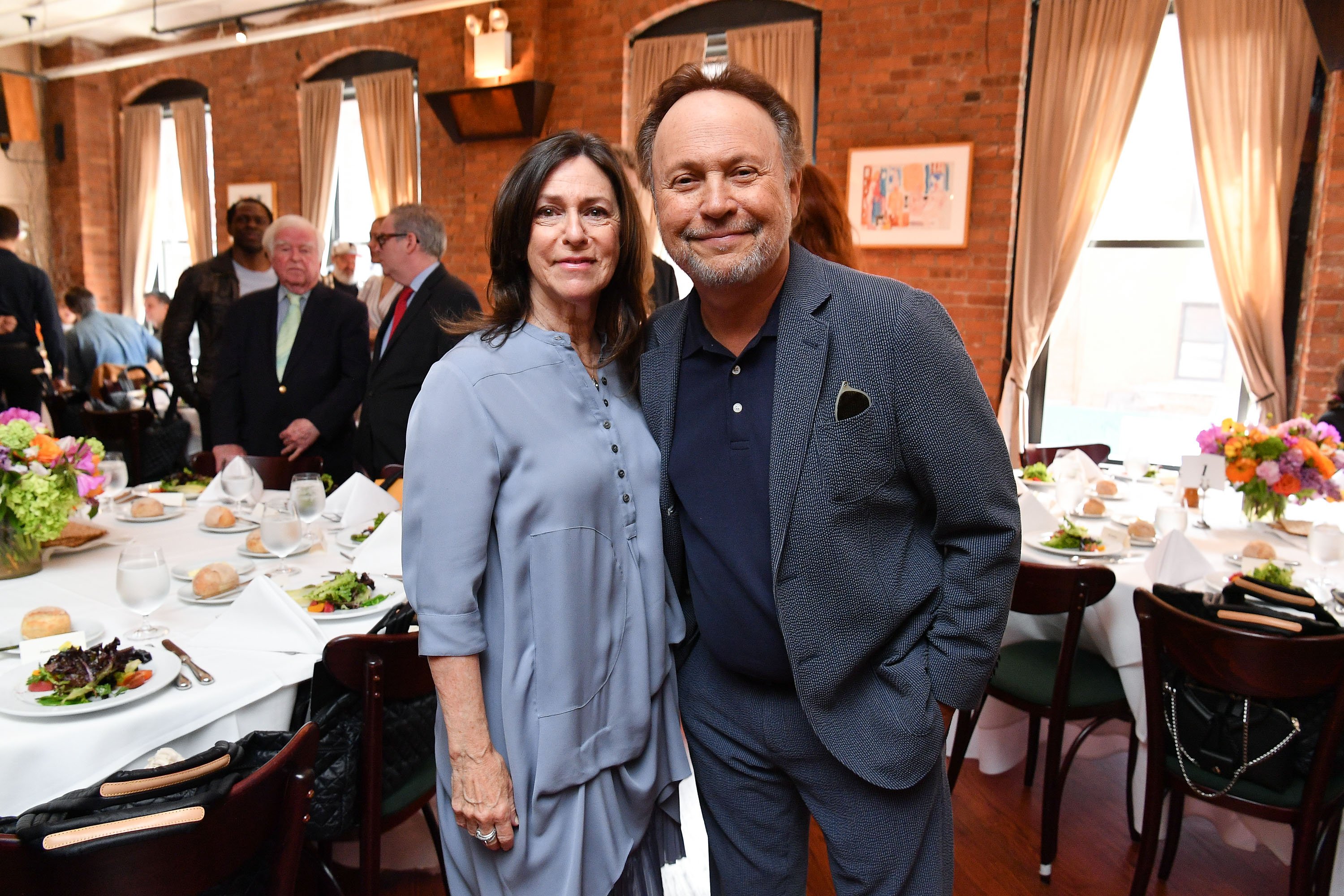 Janice Crystal and Billy Crystal on April 25, 2019 in New York City | Source: Getty Images