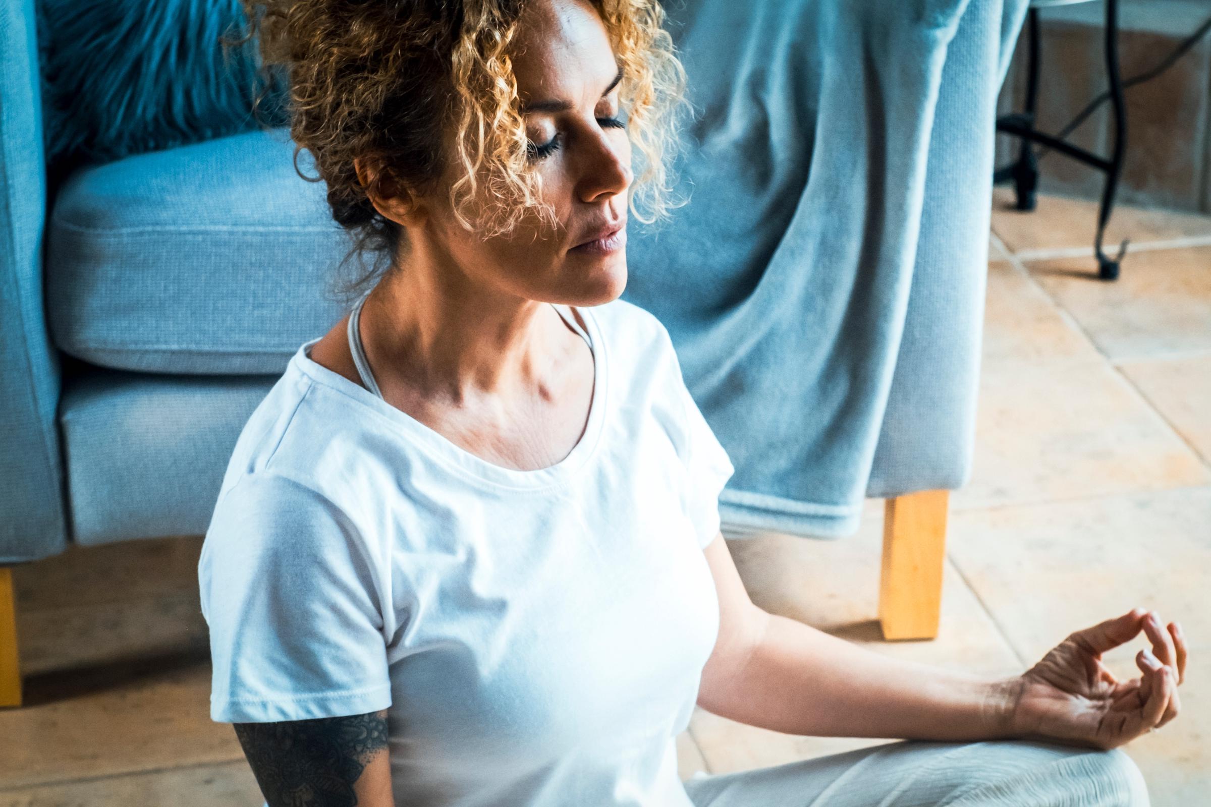 Woman doing yoga | Source: Shutterstock