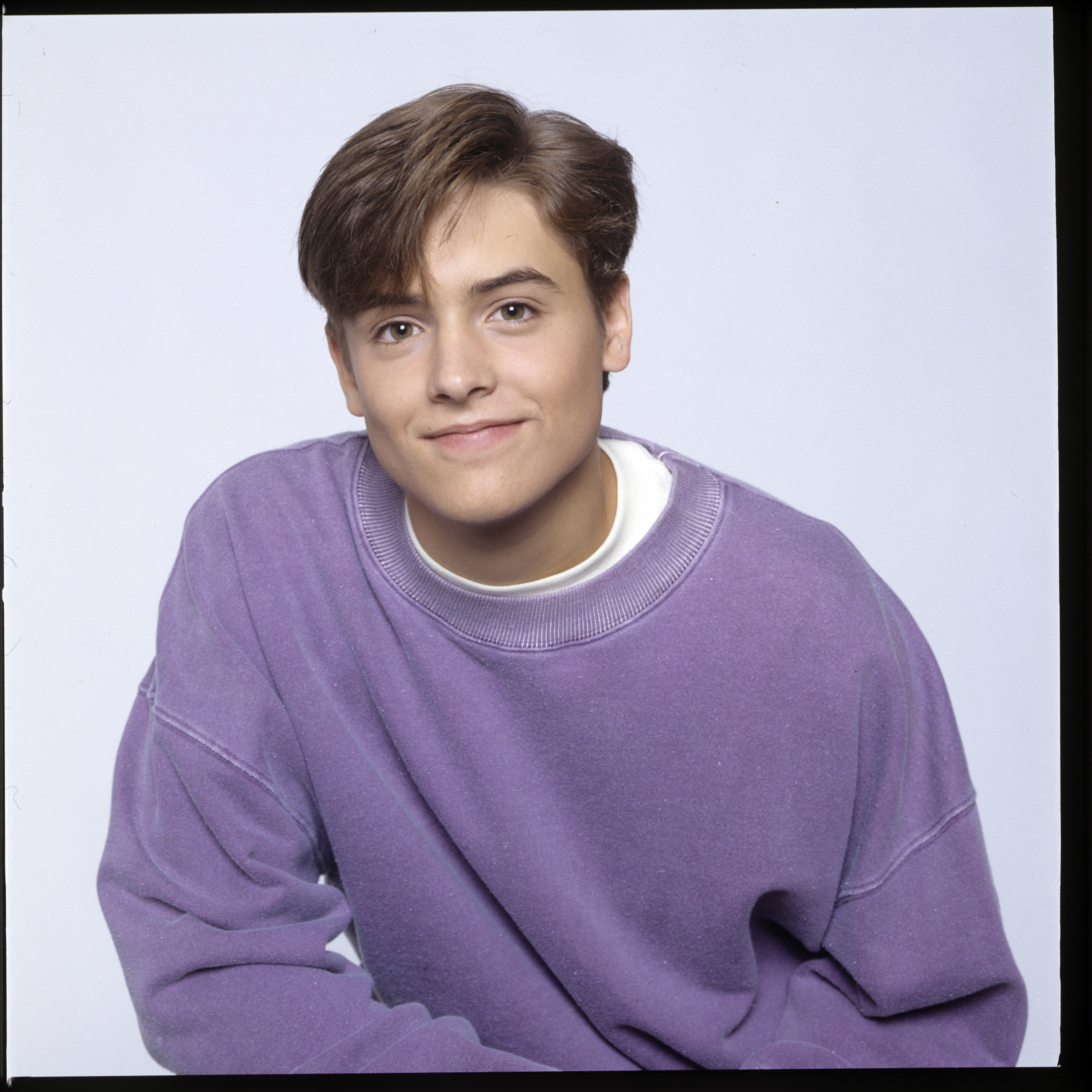 Will Friedle on the set of "Boy Meets World," 1993 | Source: Getty Images