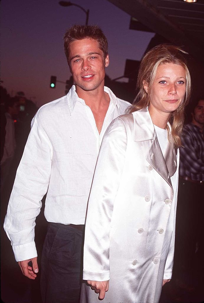 Brad Pitt et Gwyneth Paltrow en 1995. l Source : Getty Images Brad Pitt et Gwyneth Paltrow en 1995. l Source : Getty Images