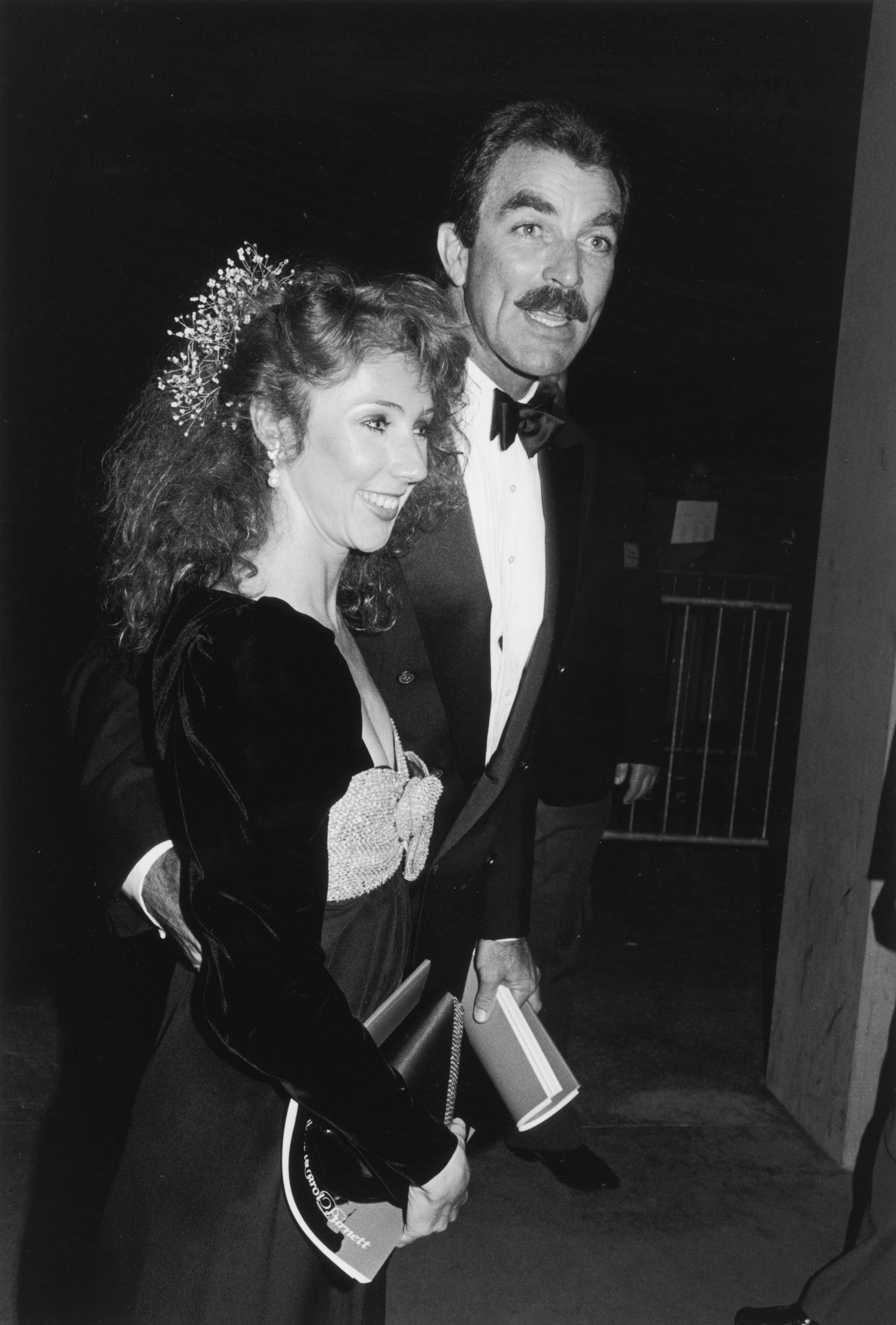 Tom Selleck and Jillie Mack attend a Tribute to Carol Burnett on the UCLA campus, Los Angeles, California. | Source: Getty Images 