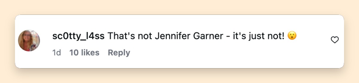 While seeing Jenna Rink and Lucy "Tom-Tom" Wyman back together should have dominated headlines, social media users fixated on Garner's appearance. | Source: Instagram/entertainmenttonight