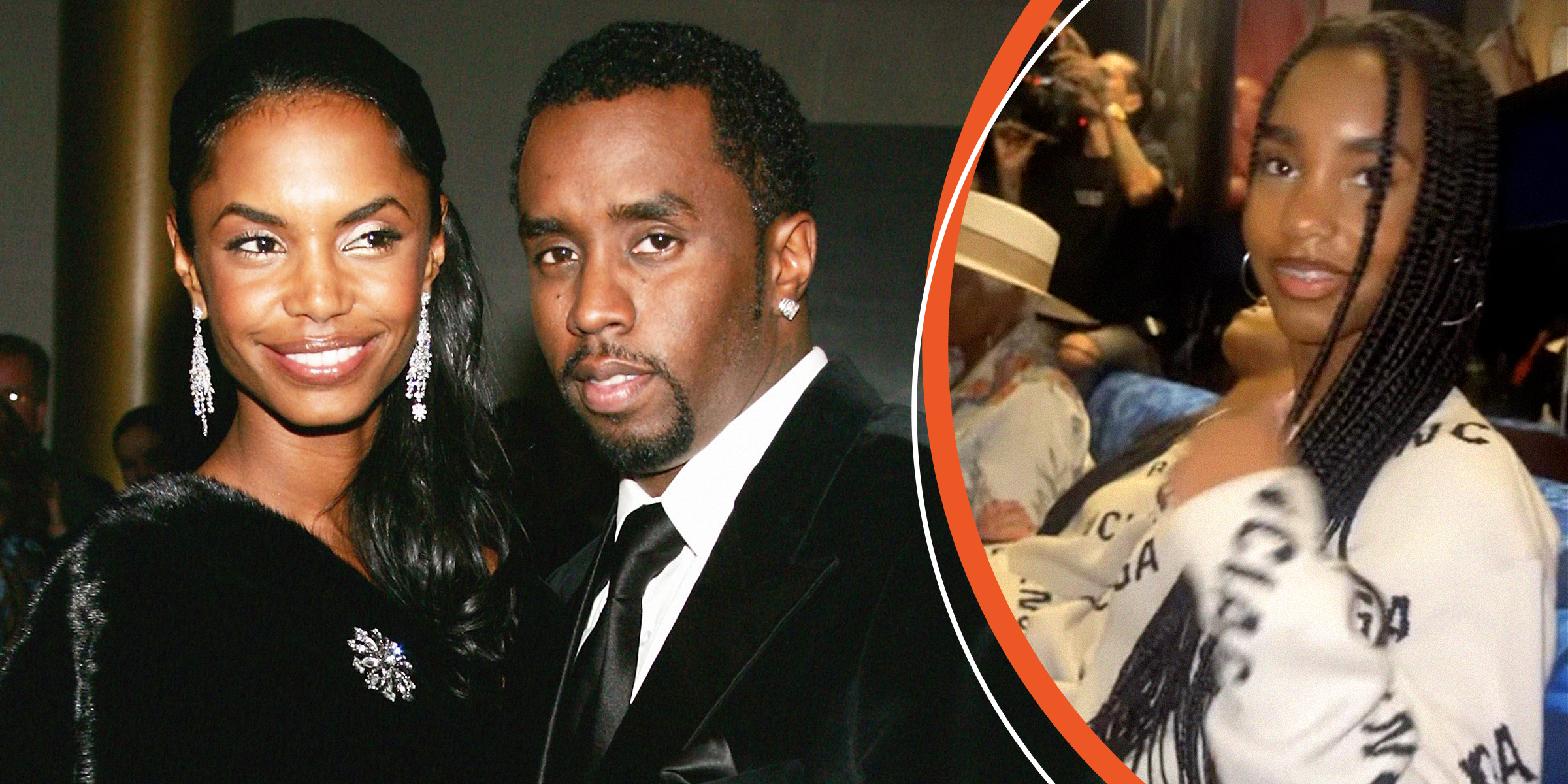 Diddy and Kim Porter | Their twin daughter | Source: instagram.com/quincy | Getty Images
