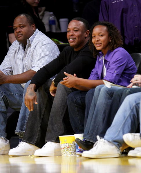 Dr. Dre and his daughter Truly  attend the Los Angeles Lakers Game | Photo: Getty Images