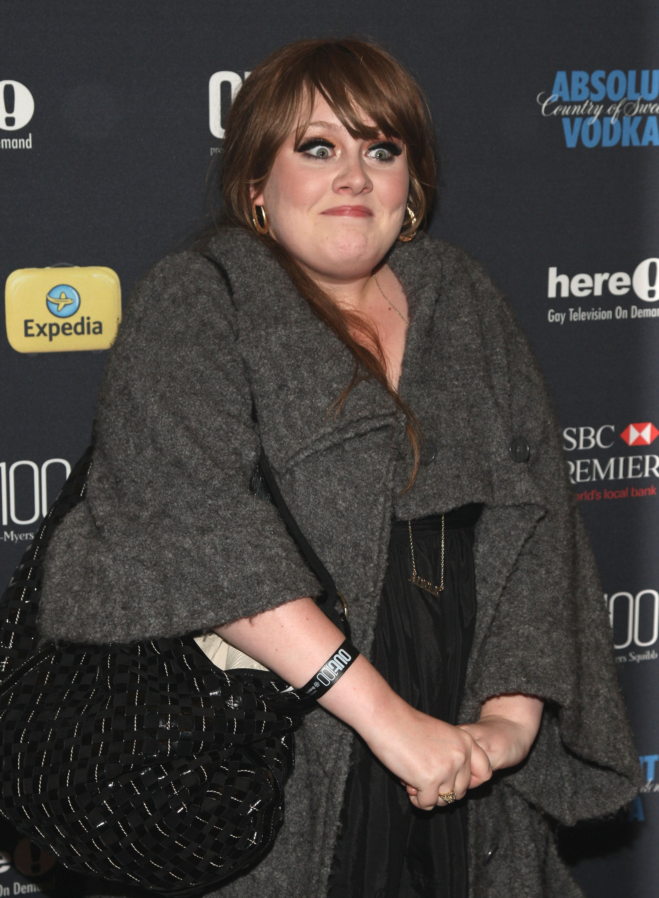 Adele en los 15º Premios Anuales OUT 100 el 14 de noviembre de 2008, en Nueva York | Foto: Getty Images