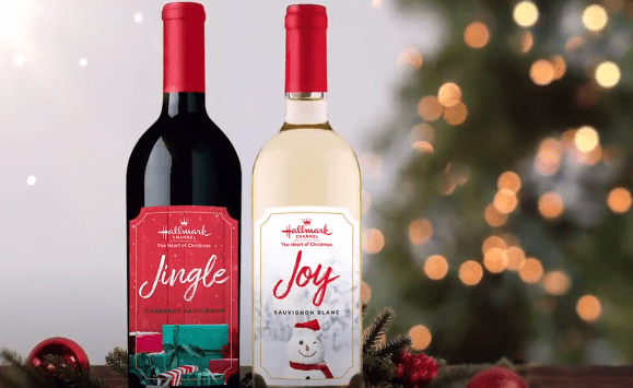 Hallmark Channel wines viewers can order for the holiday season. | Source: YouTube/ Hallmark Channel.