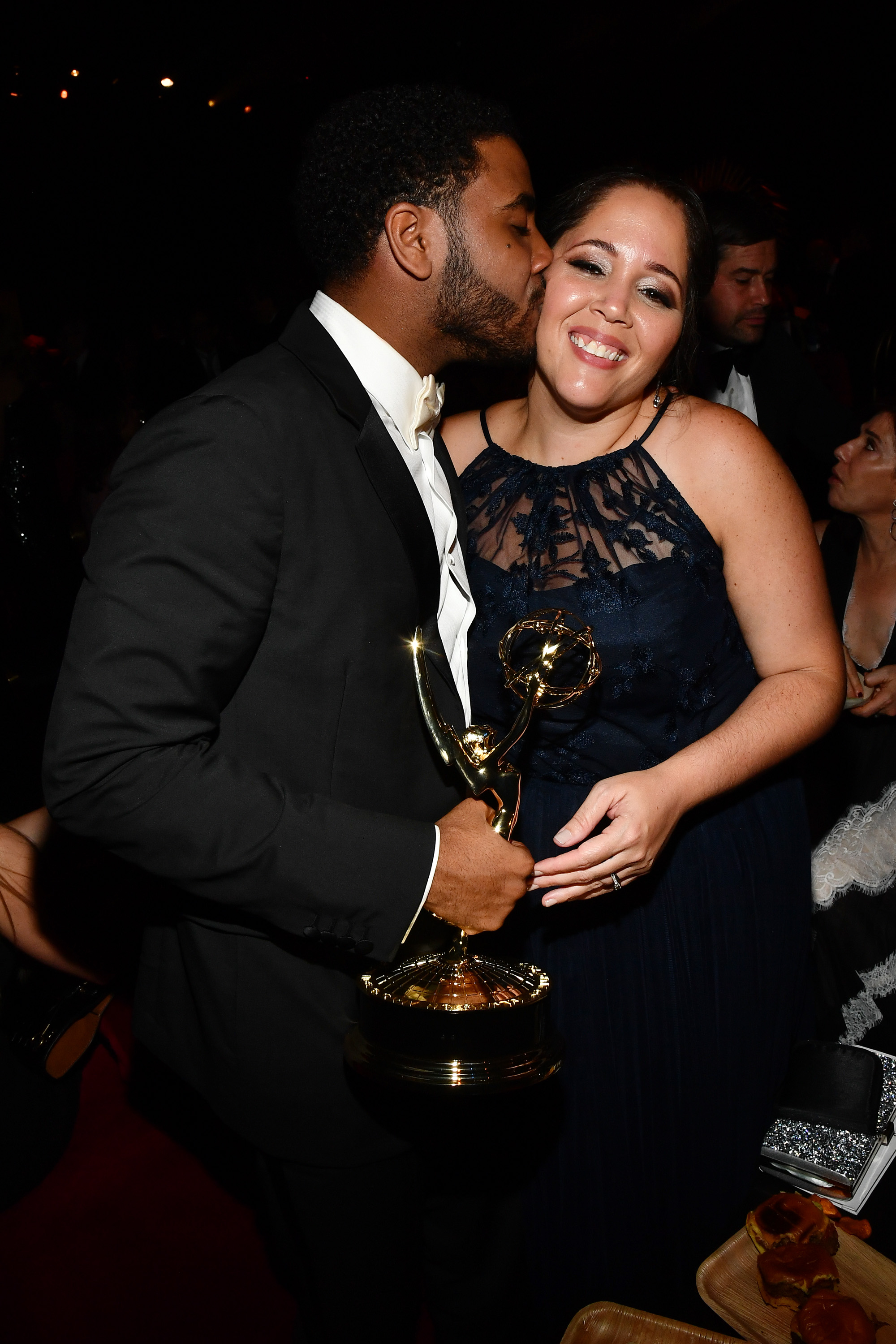 Jharrel Jerome and his mom at the 71st Annual Primetime Emmy Awards on September 22, 2019, in Los Angeles, California. | Source: Getty Images