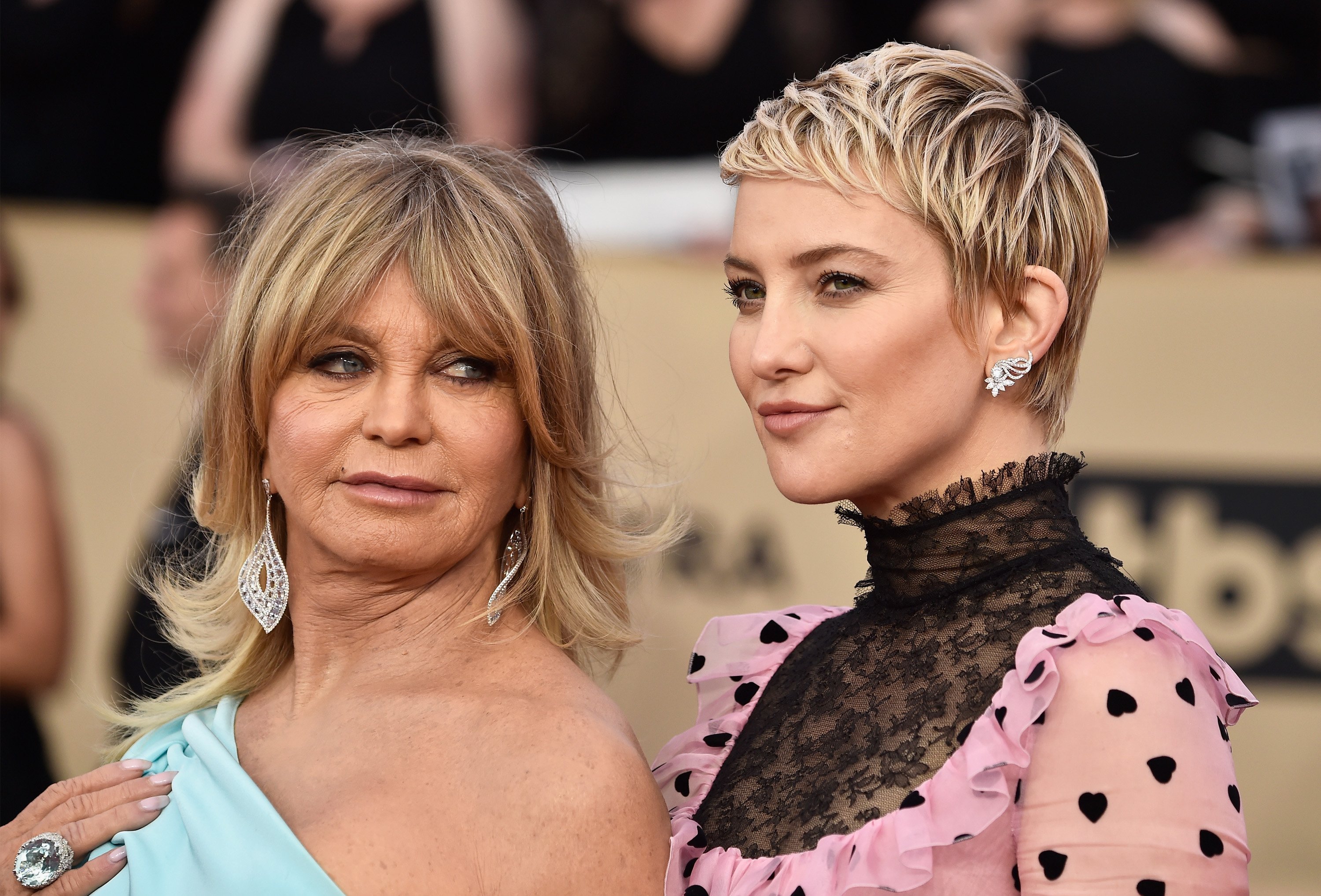 Goldie Hawn and Kate Hudson attend the Annual Screen Actor's Guild Awards in Los Angeles, California on January 21, 2018 | Photo: Getty Images