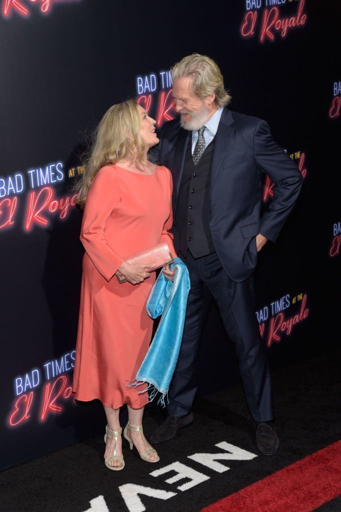 Jeff Bridges and wife Susan Geston on September 22, 2018 in Hollywood, California | Source: Getty Images