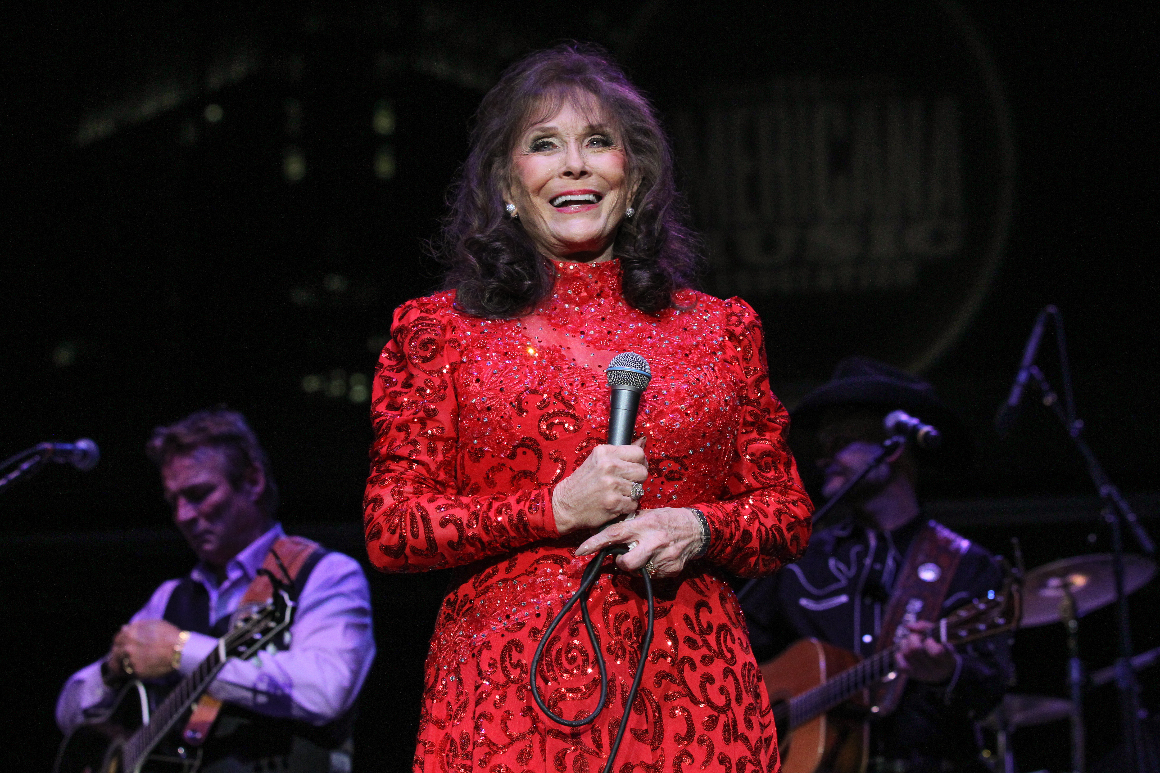 Loretta Lynn performs during the 16th Annual Americana Music Festival & Conference at Ascend Amphitheater in Nashville, Tennessee, on September 19, 2015. | Source: Getty Images