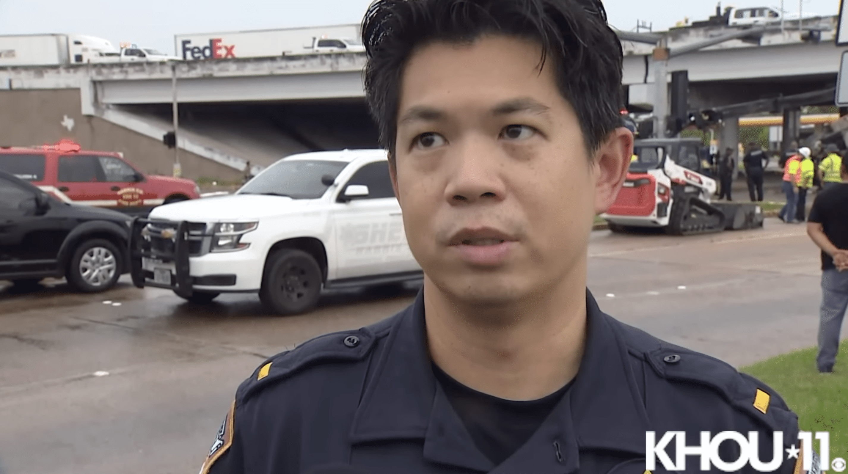 Harris County Sheriff Ed Gonzalez shares updates on the horrific crash. | Source: YouTube.com/KHOU 11