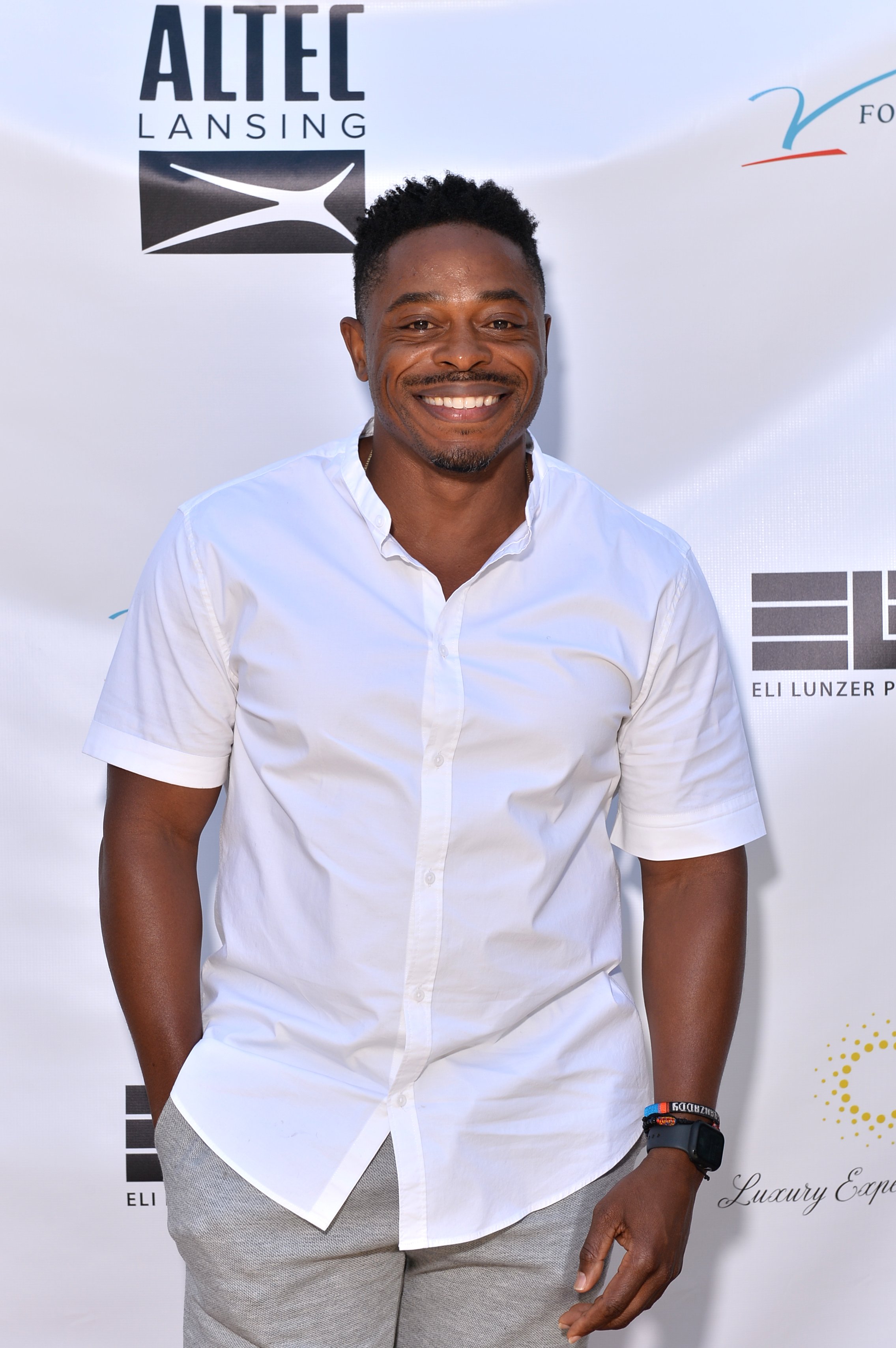 Kareem J. Grimes, 19 Temmuz 2022'de Los Angeles'ta Luxury Experience & Co etkinliğinde |  Kaynak: Getty Images