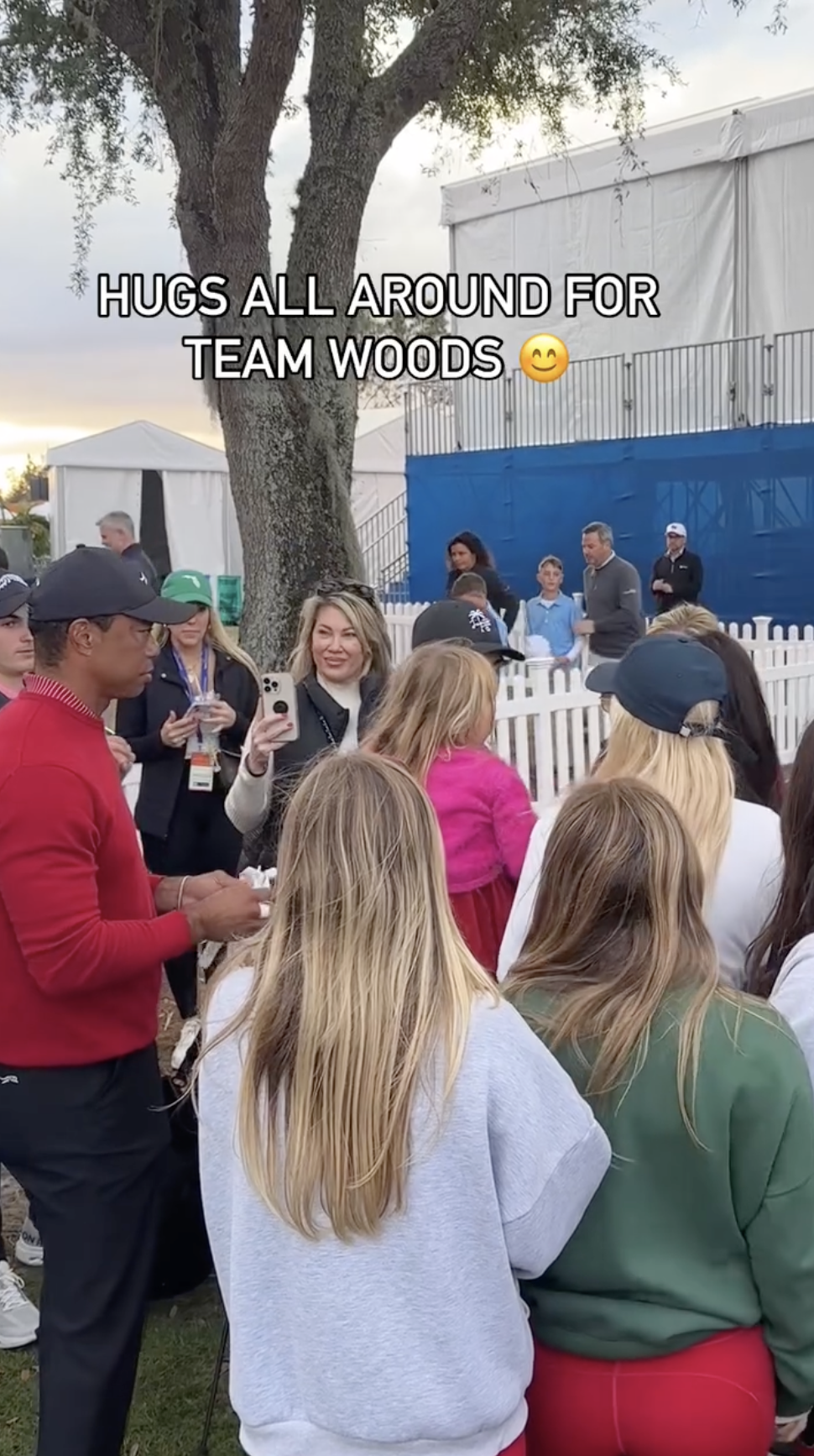 Tiger Woods and Elin Nordegren's reunion at the 2024 PNC Championship, posted on December 22, 2024 | Source: Instagram.com/golfoncbs