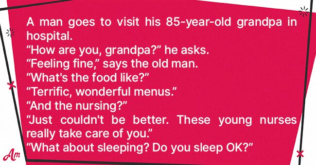 Daily Joke: 85-Year-Old Grandpa Says He Is Given Viagra Pill Each ...