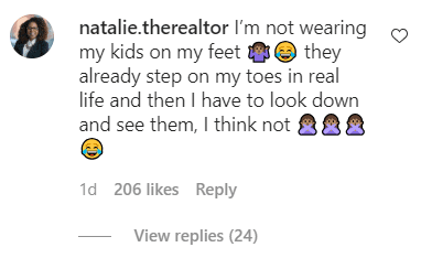 A fan's comment on Princess Love's post on her Instagram page | Photo: Instagram.com/princesslove/