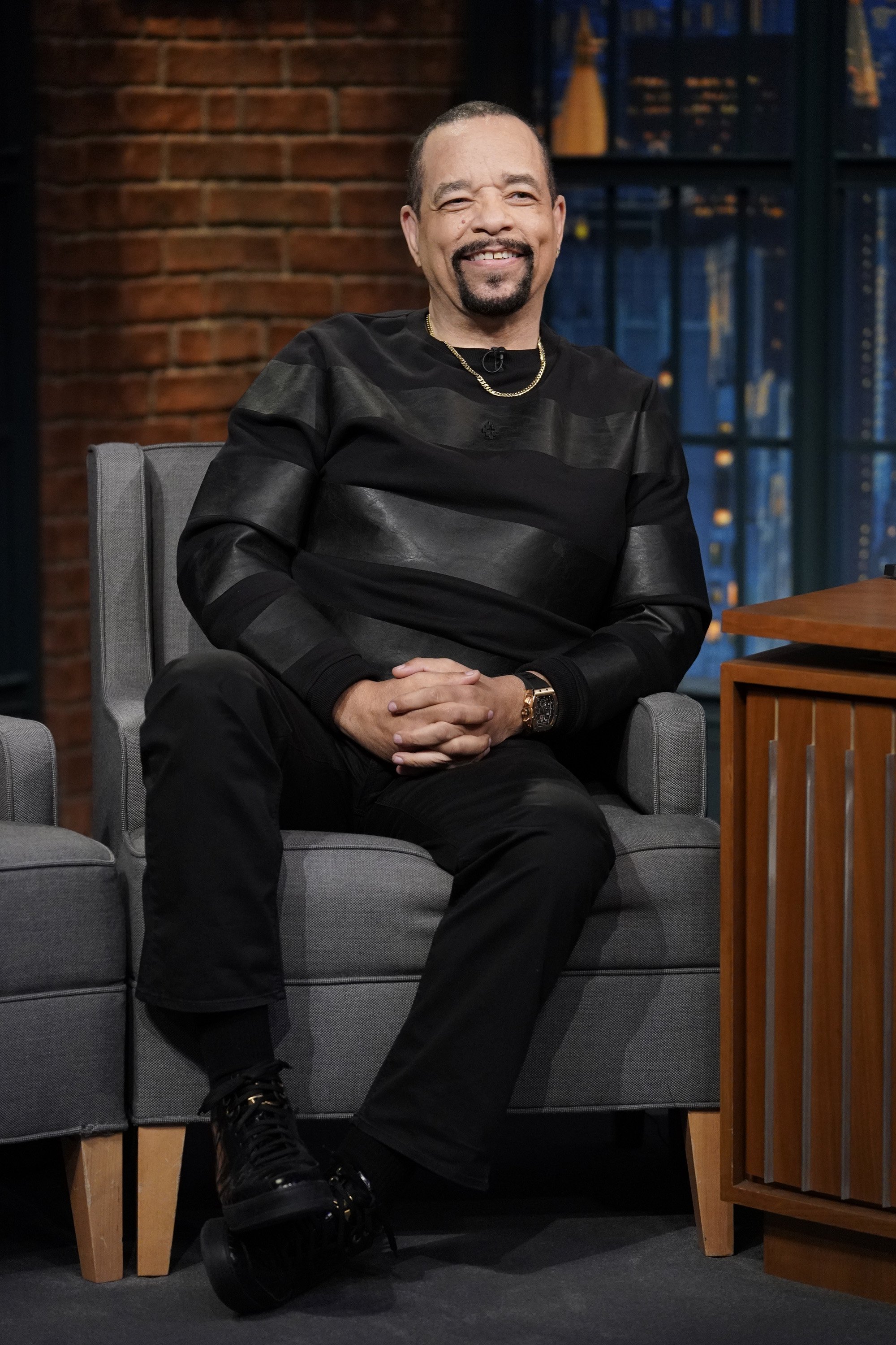 Ice-T appears on “Late Night With Seth Meyers” on April 24, 2018. | Source: Getty Images