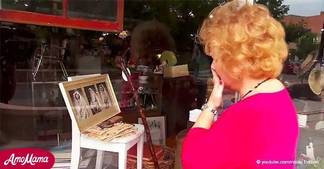 Woman notices picture in antique store and cries out when she recognizes girl in photo