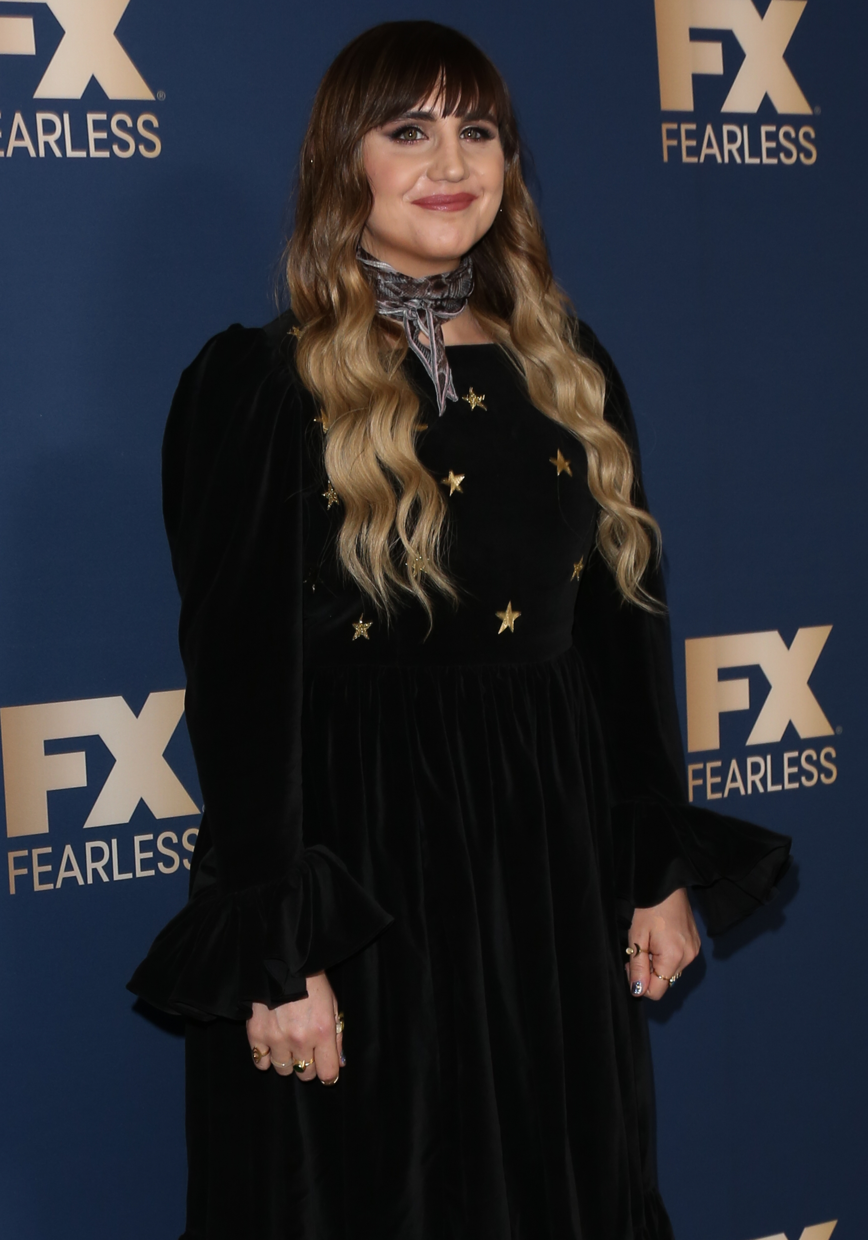 Natasia Demetriou attends FX Networks' Star Walk Winter Press Tour 2020 at The Langham Huntington, Pasadena on January 9, 2020, in Pasadena, California. | Source: Getty Images