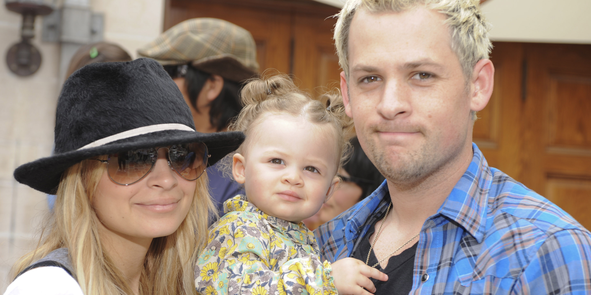 Nicole Richie, Harlow Winter Kate Madden, and Joel Madden | Source: Getty Images
