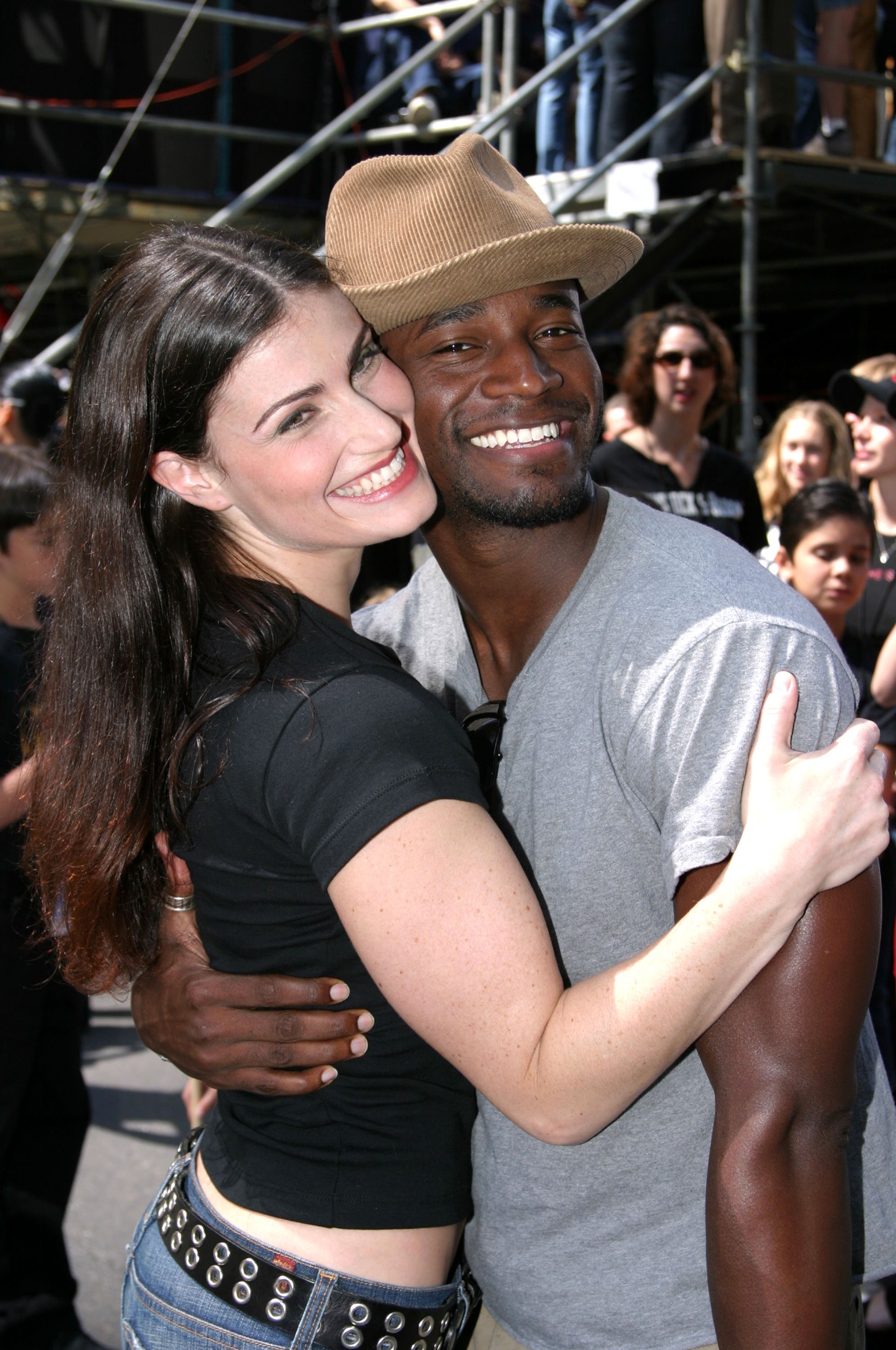 Taye Diggs and ex-wife Idina Menzel at unspecified event | Source: Getty Image