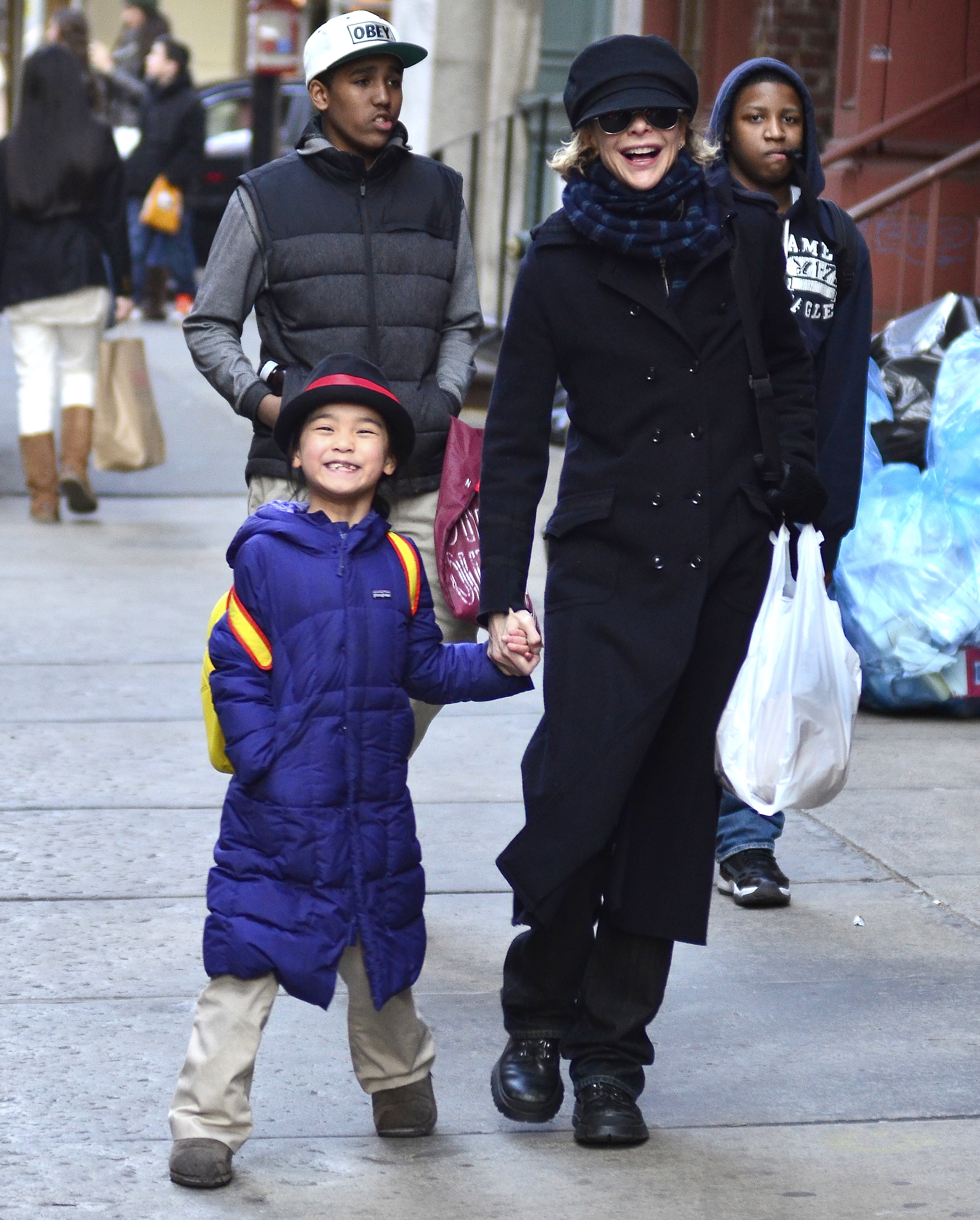 Meg Ryan and Daisy True in New York in 2012 | Source: Getty Images