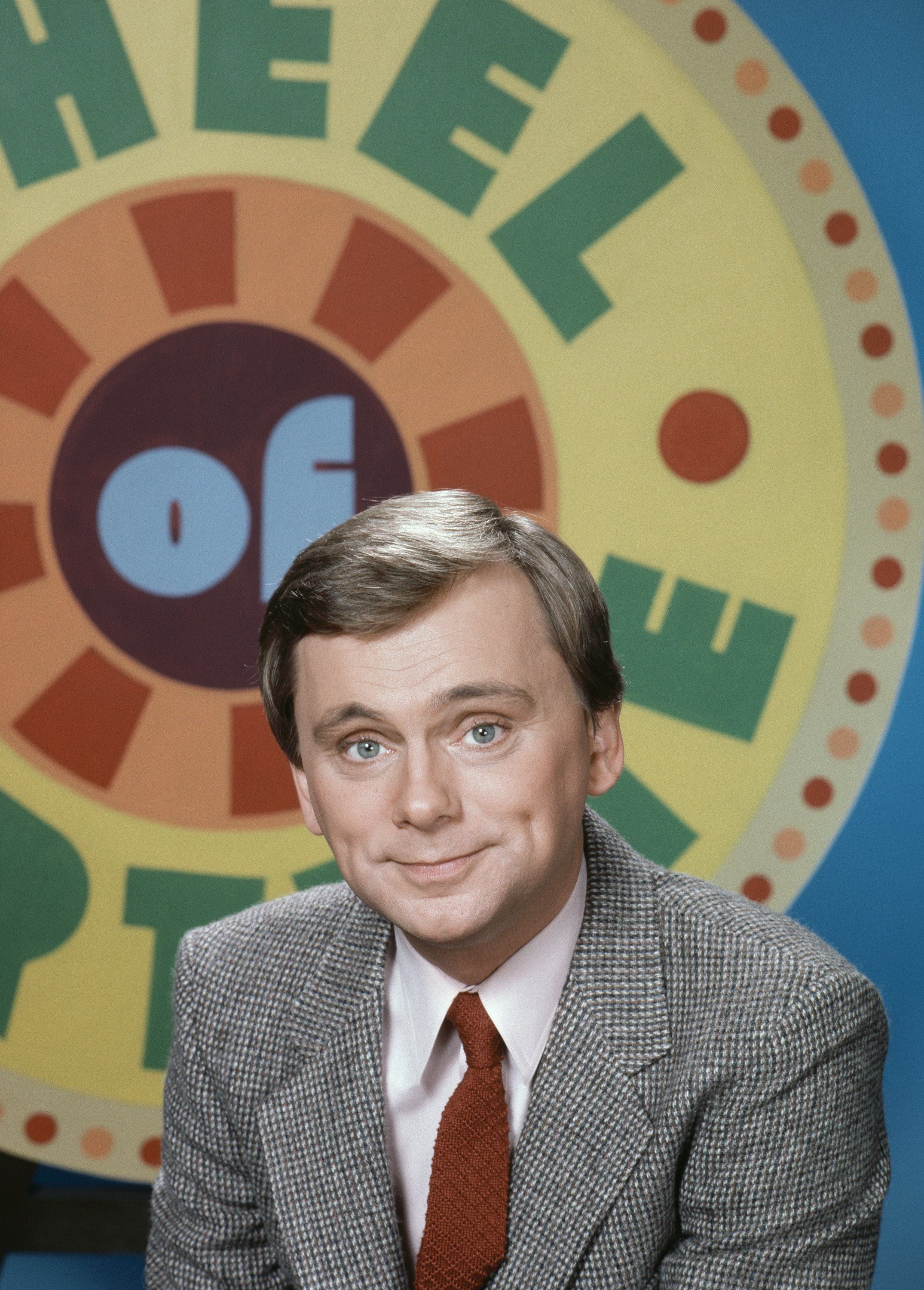 Pat Sajak poses for "Wheel of Fortune." | Source: Getty Images