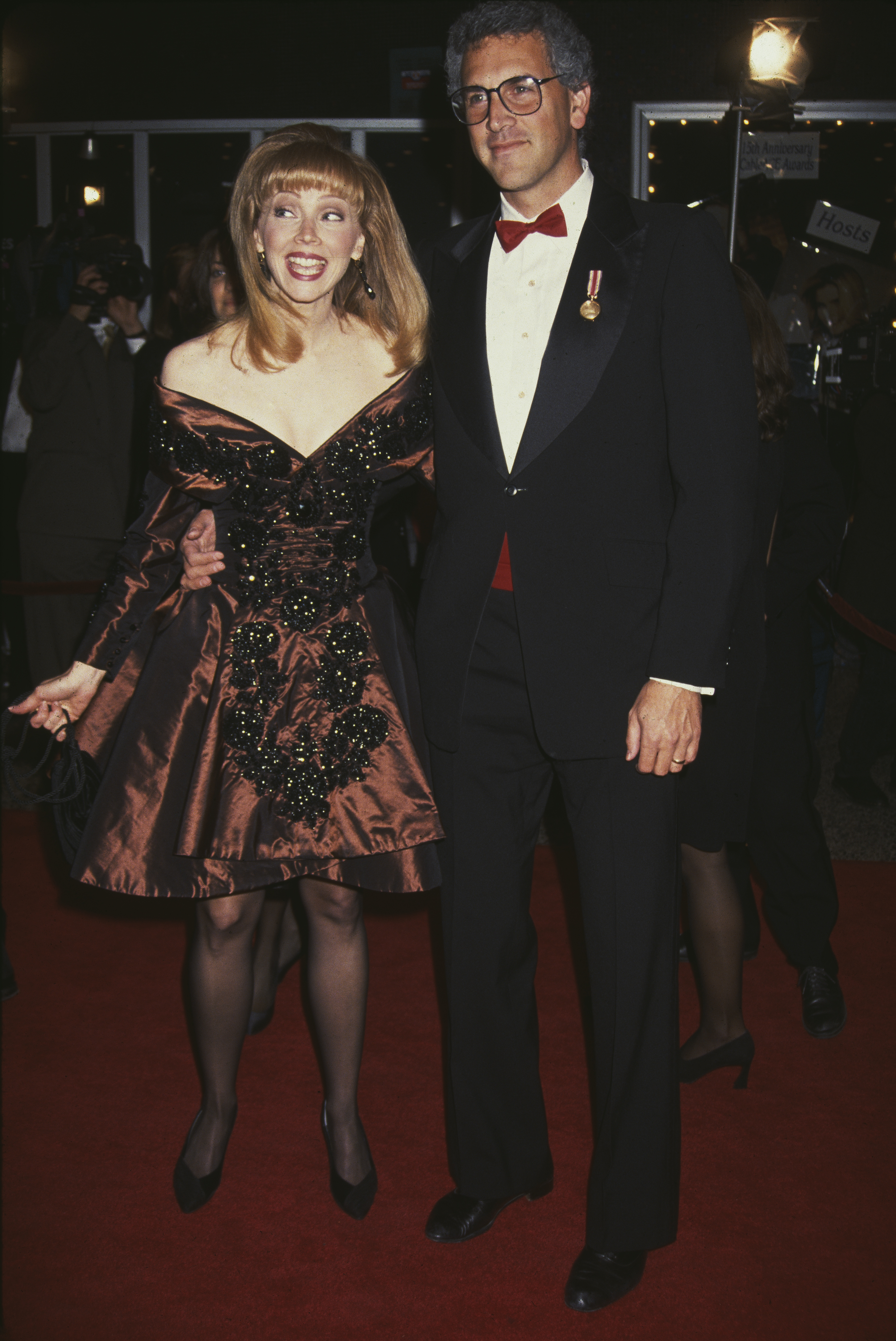 Shelley Long and Bruce Tyson at the 14th Annual CableACE Awards in Los Angeles, California on January 17, 1993 | Source: Getty Images