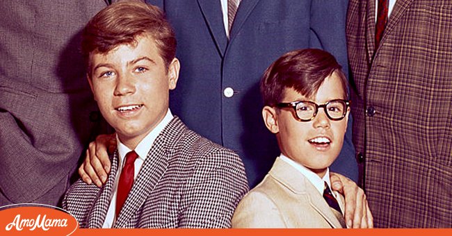 Brothers Barry Livingston and Stanley Livingston on "My Three Sons" | Photo: Getty Images