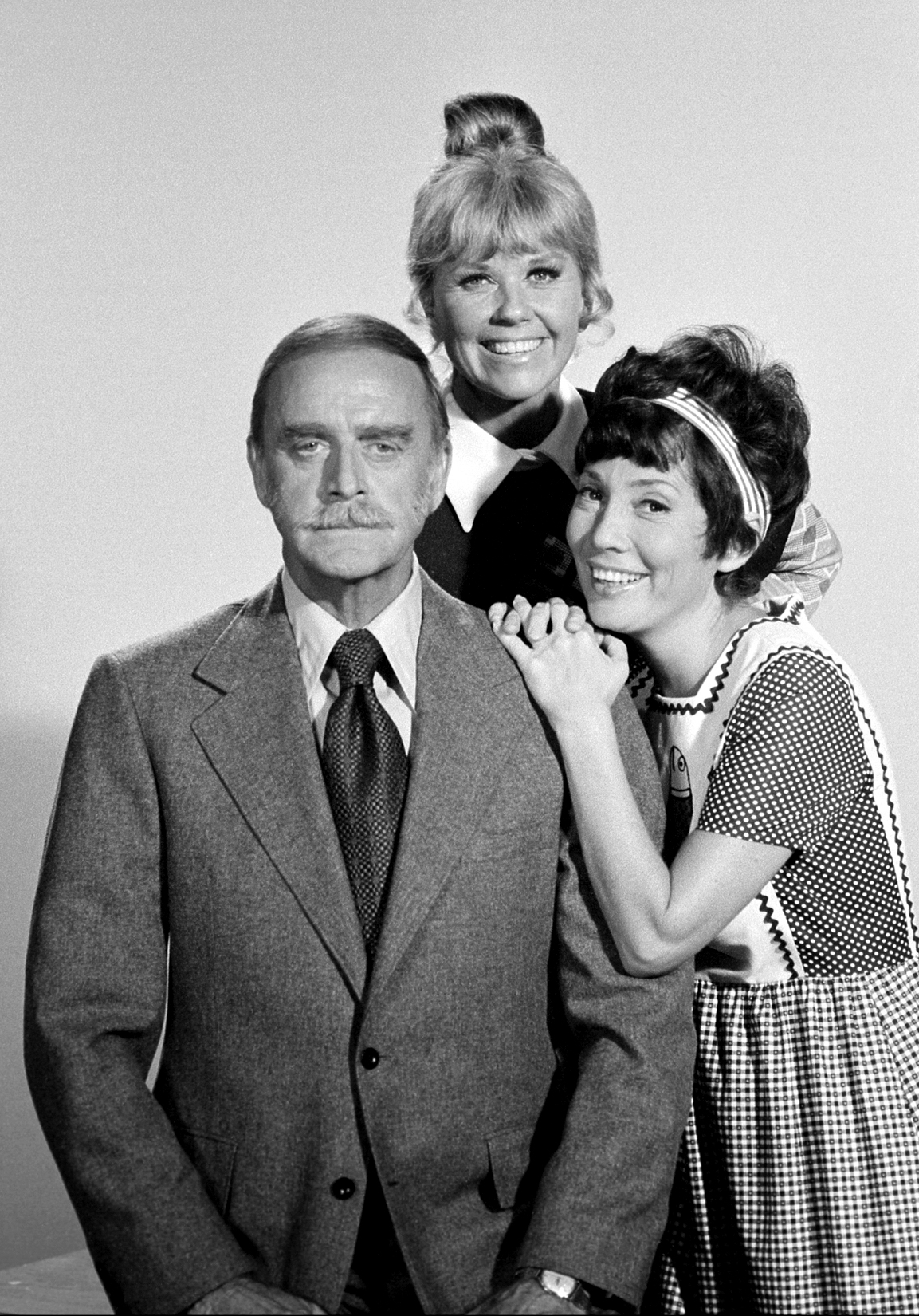 John Dehner, Doris Day, and Jackie Joseph in Los Angeles in 1972 | Source: Getty Images 