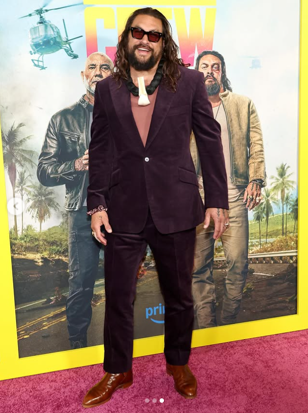 Jason Momoa at the New York screening of "The Wrecking Crew,"  from a post dated January 16, 2026. | Source: Instagram/justjared