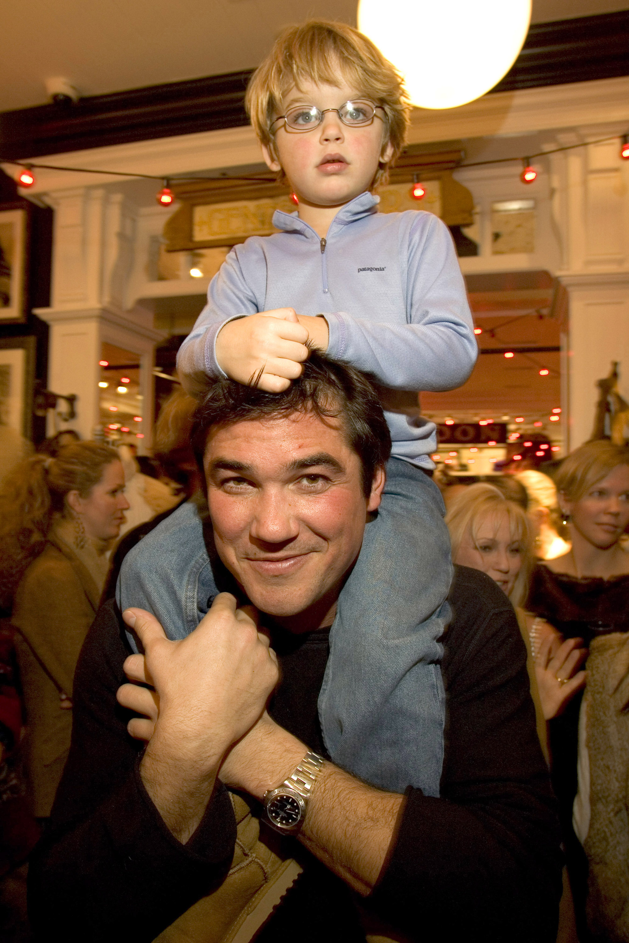 Christopher Cain and Dean Cain during Aspen Peak at the Opening of The New Ralph Lauren Aspen Store at The New Ralph Lauren store in Aspen, Colorado, United States circa December 2004. | Source: Getty Images
