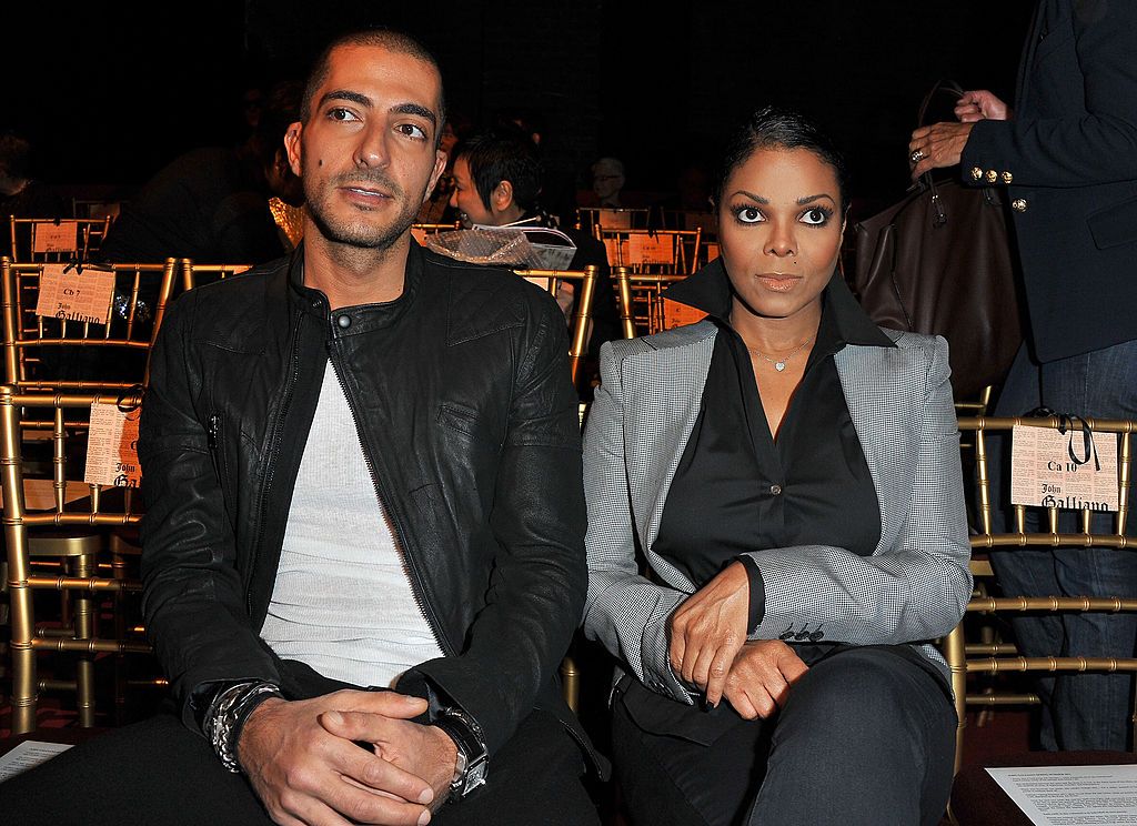 Wissam Al Mana and Janet Jackson during the John Galliano Ready to Wear Spring/Summer 2011 show during Paris Fashion Week at Opera Comique on October 3, 2010 in Paris, France. | Source: Getty Images