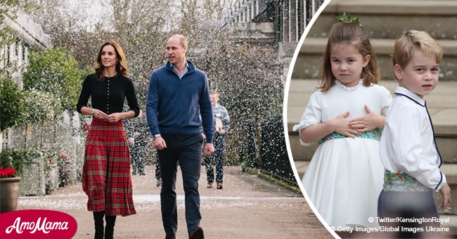 Le Prince William a expliqué pourquoi il n'avait pas emmené ses enfants à la fête de Noël