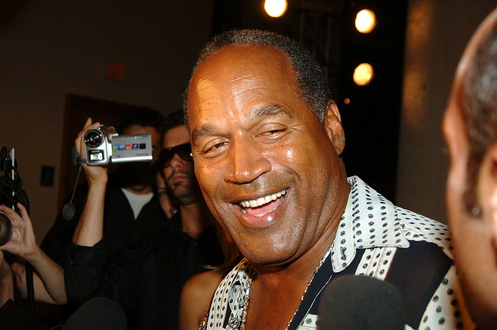 O.J. Simpson during 2005 MTV VMA on August 27, 2005. | Photo: Getty Images
