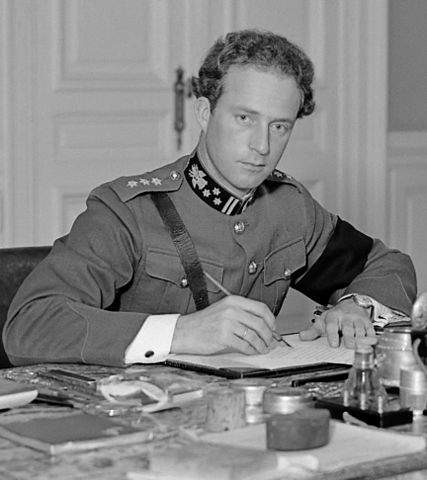Portrait taken of King Leopold III of Belgium in 1936. | Source: Wikipedia.
