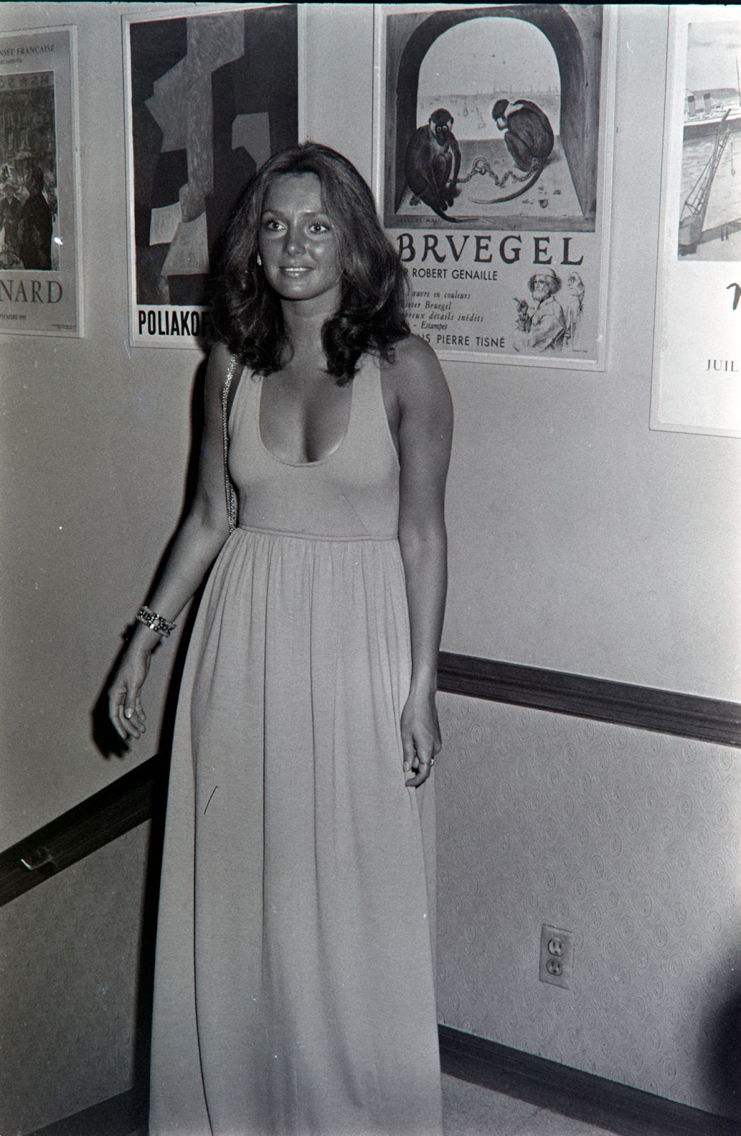 The '70s icon at a pre-Academy Awards party on April 6, 1972. | Source: Getty Images