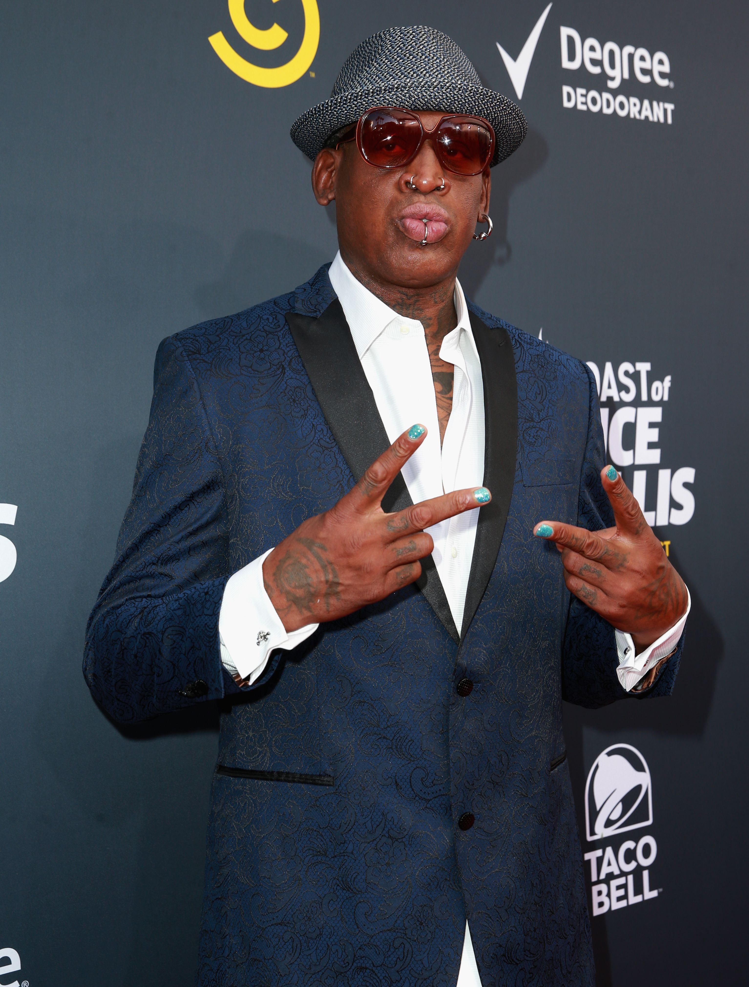Dennis Rodman attends the Comedy Central Roast of Bruce Willis at Hollywood Palladium on July 14, 2018 in Los Angeles, California. | Source: Getty Images