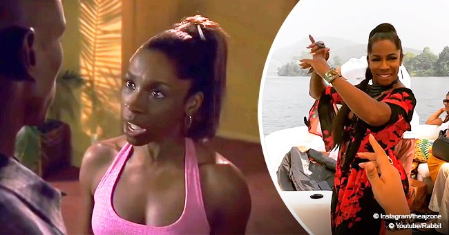 Remember Juanita in 'Baby Boy' film? She dances her heart out on a boat for her 56th b-day in video