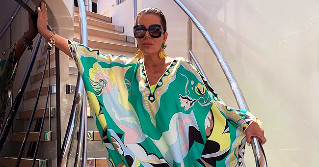 See Kris Jenner Pose in Colorful Dress on Yacht during Kylie's 22nd ...