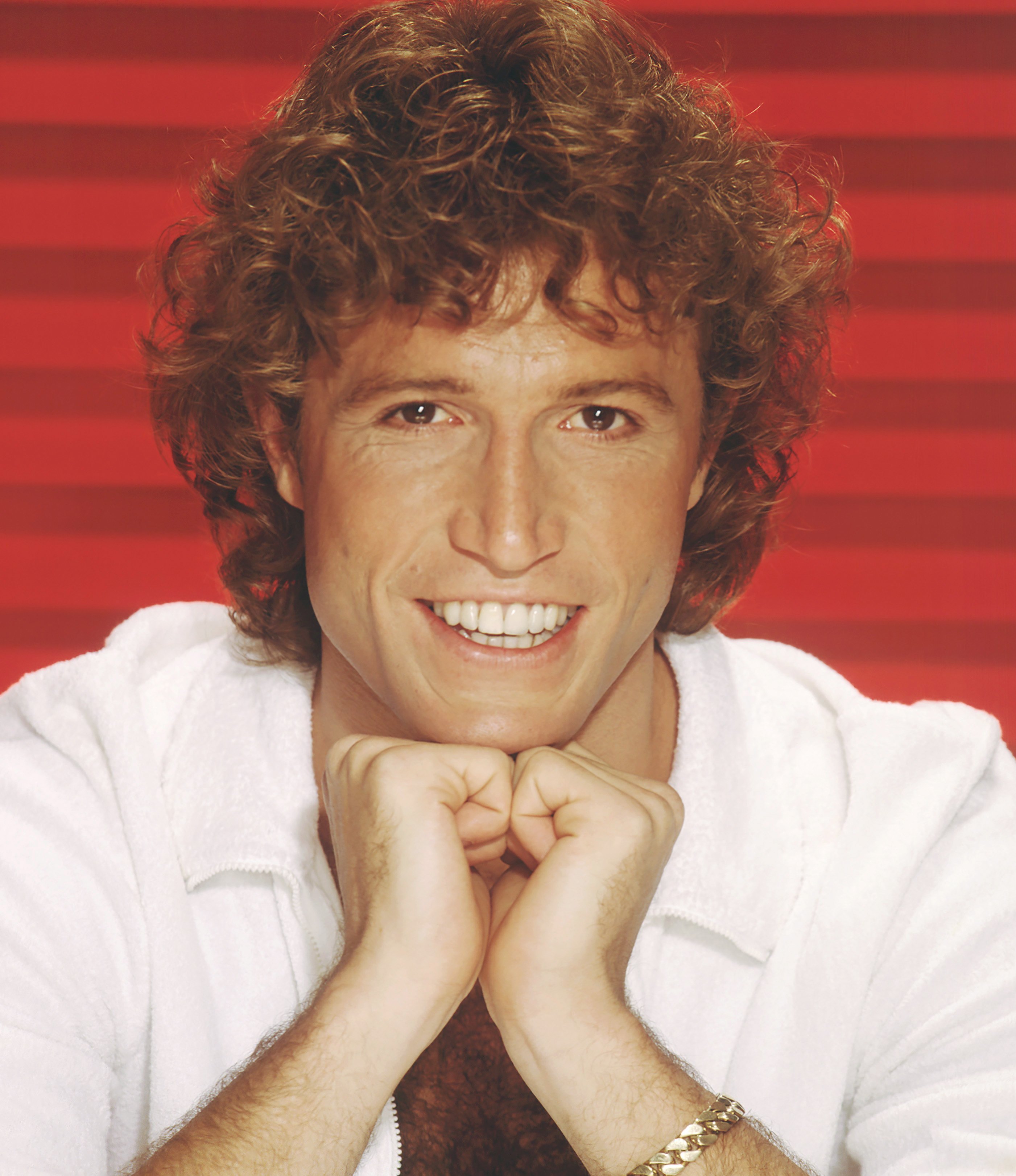 Singer Andy Gibb poses for a portrait in 1981 in Los Angeles, California | Source: Getty Images