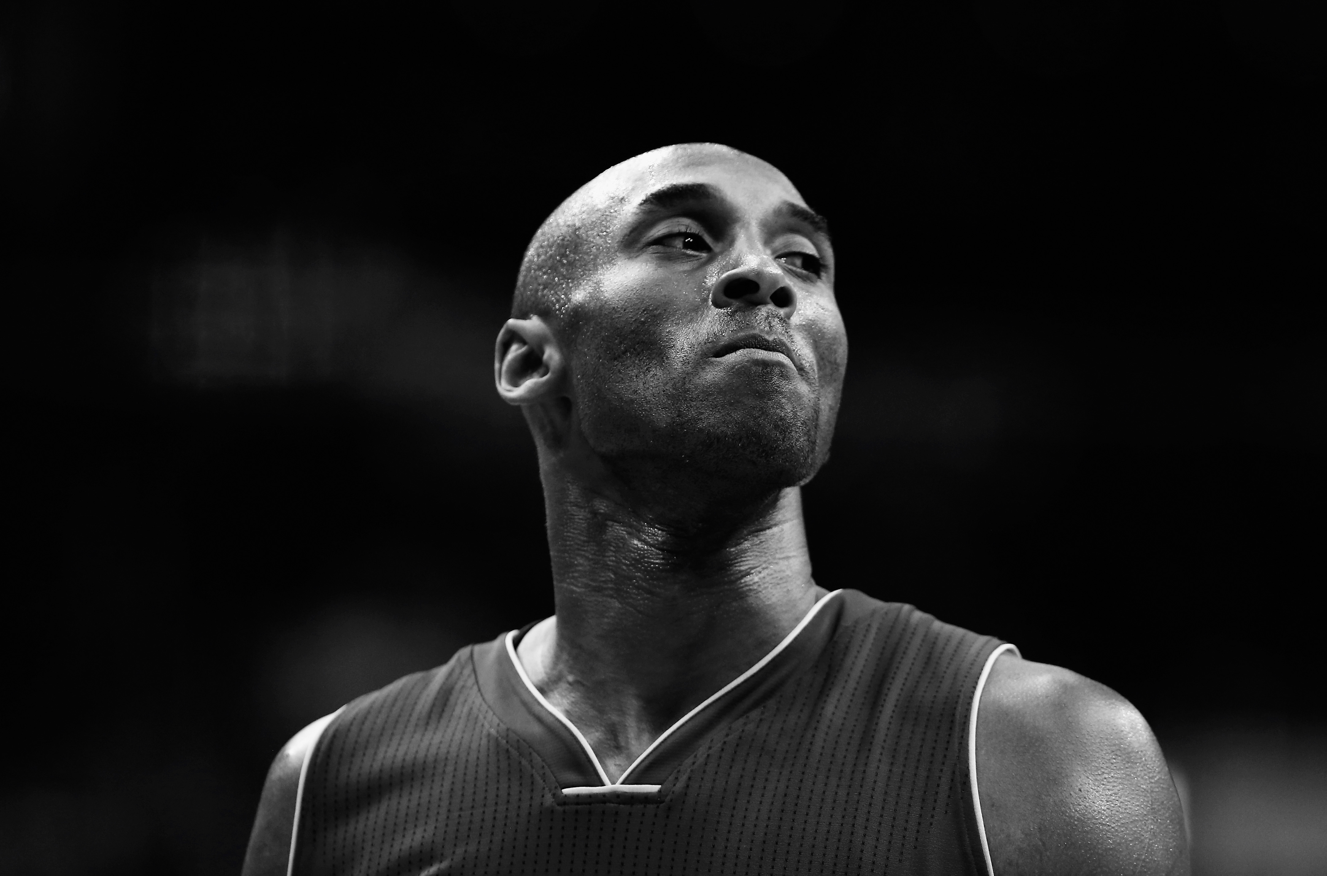 NBA star Kobe Bryant during a basketball game at Verizon Center on December 2, 2015 in Washington, DC | Source: Getty Images
