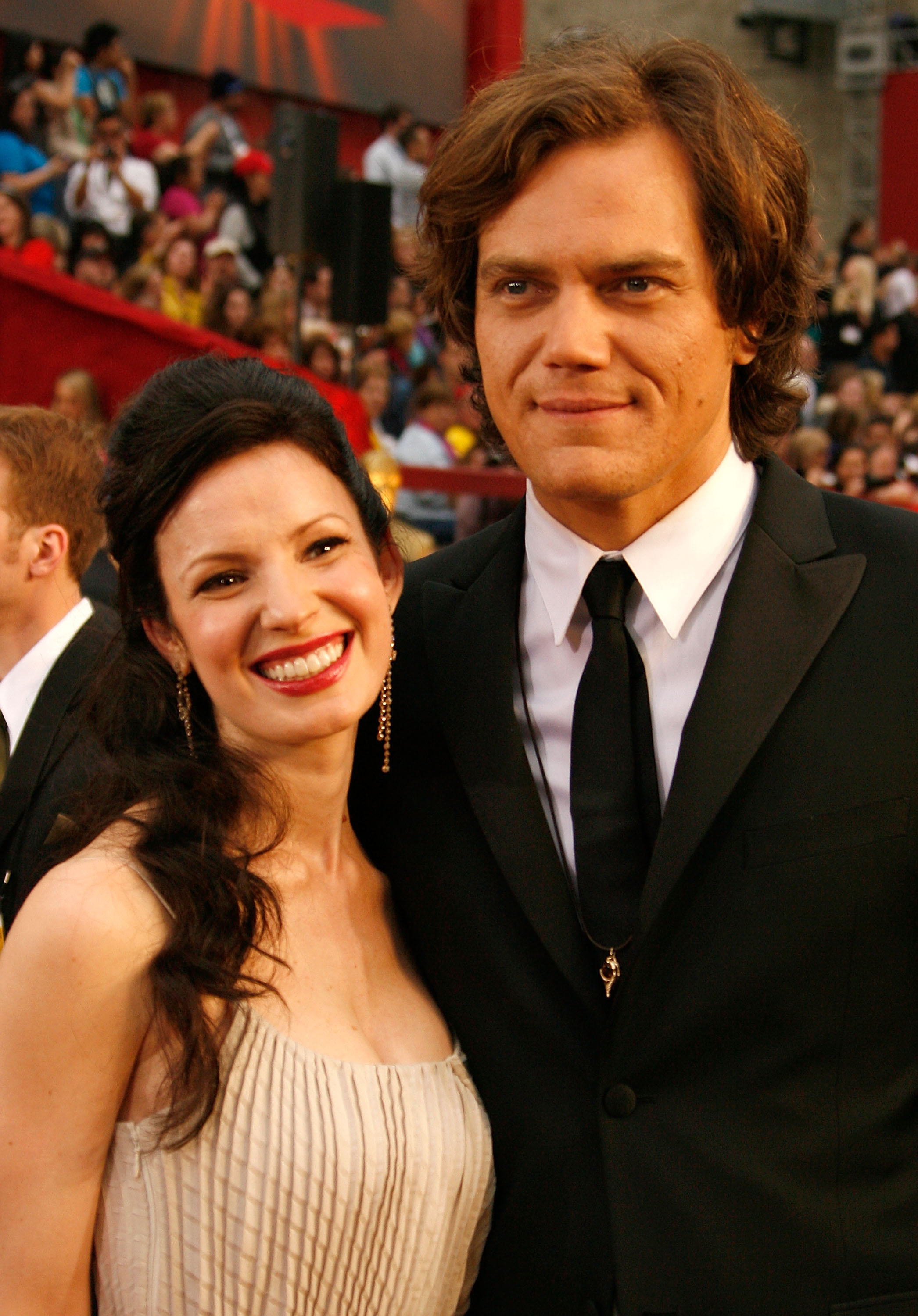 Michael Shannon and Kate Arrington at the 81st Annual Academy Awards on February 22, 2009, in California | Source: Getty Images