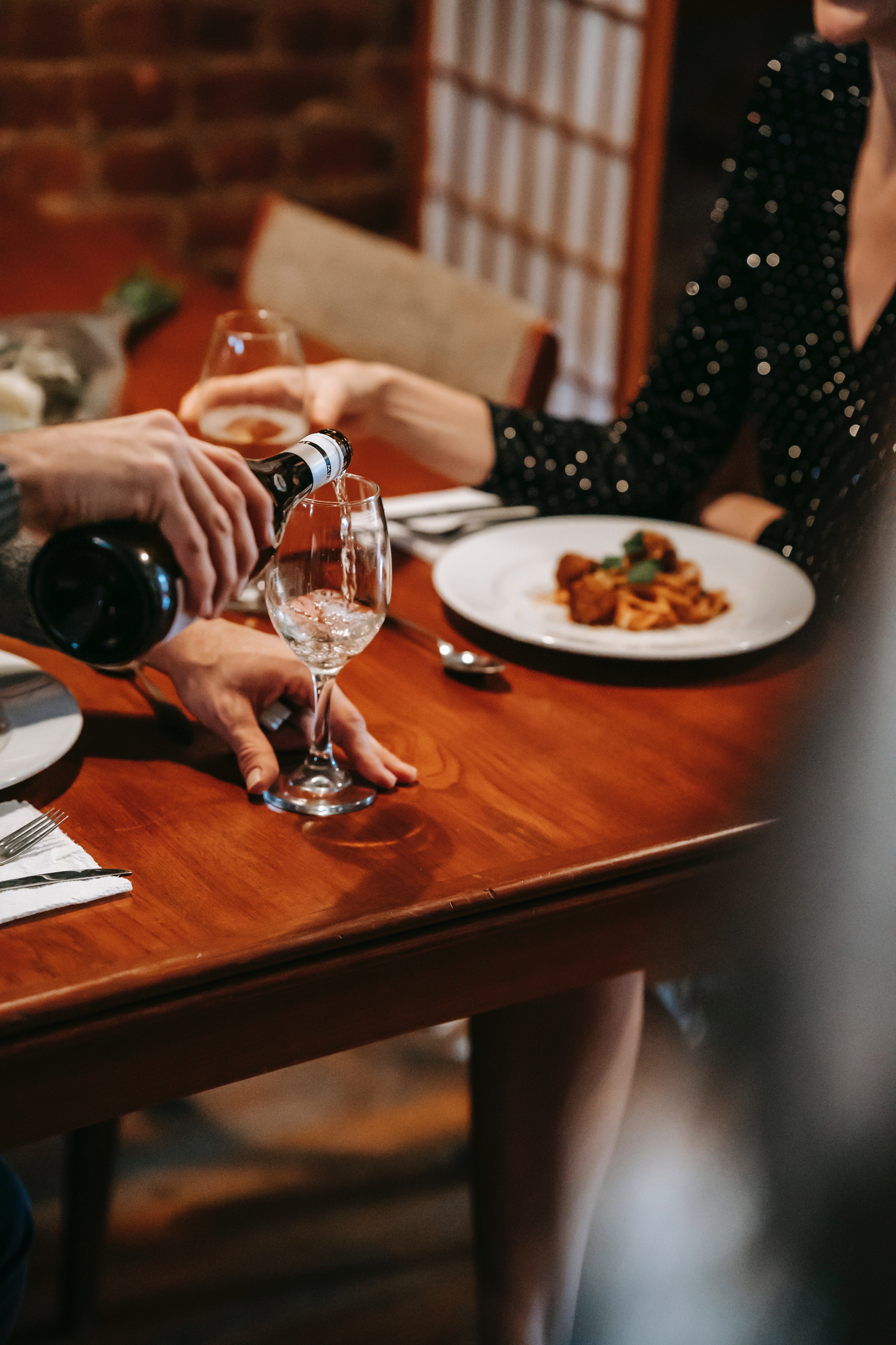 They had a great dinner that night, and Larry slept soundly without fear of his past aggressions ruining things  | Source: Pexels