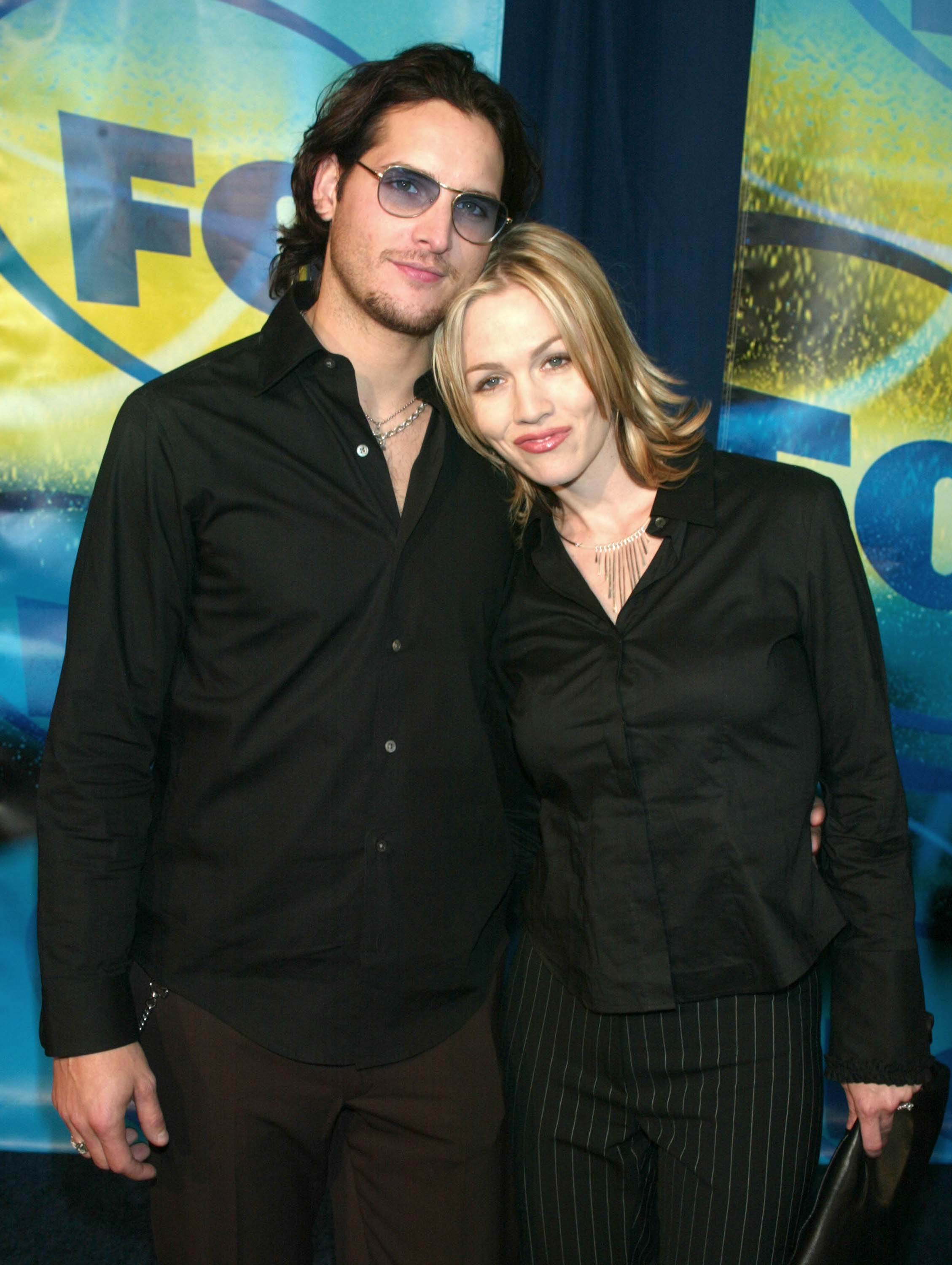 Peter Facinelli and Jennie Garth at Fox Television's 2002-2003 Upfront Party at Pier 88 in New York City, New York. | Source: Getty Images