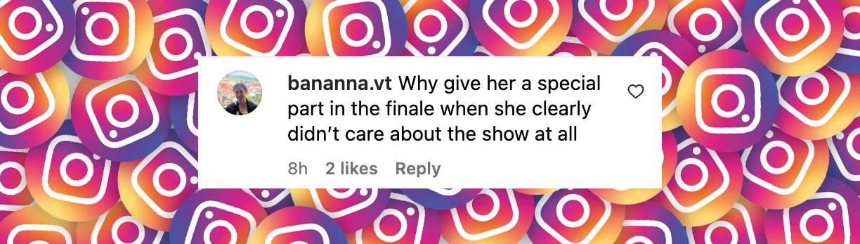 A fan comment dated November 27, 2024 | Source: Instagram/dancingwiththestars