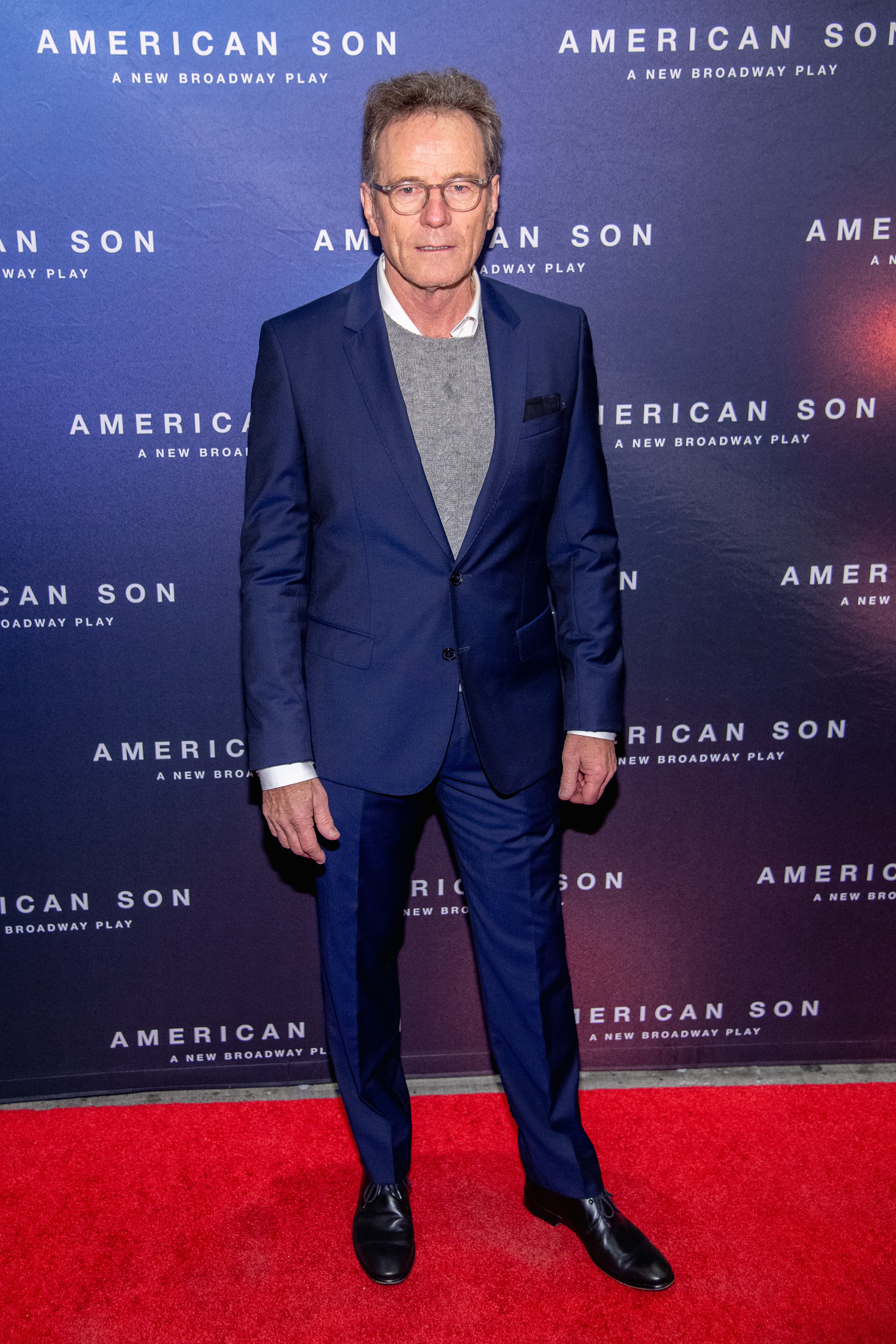 Bryan Cranston at the opening night of "American Son" on November 04, 2018 | Source: Getty Images