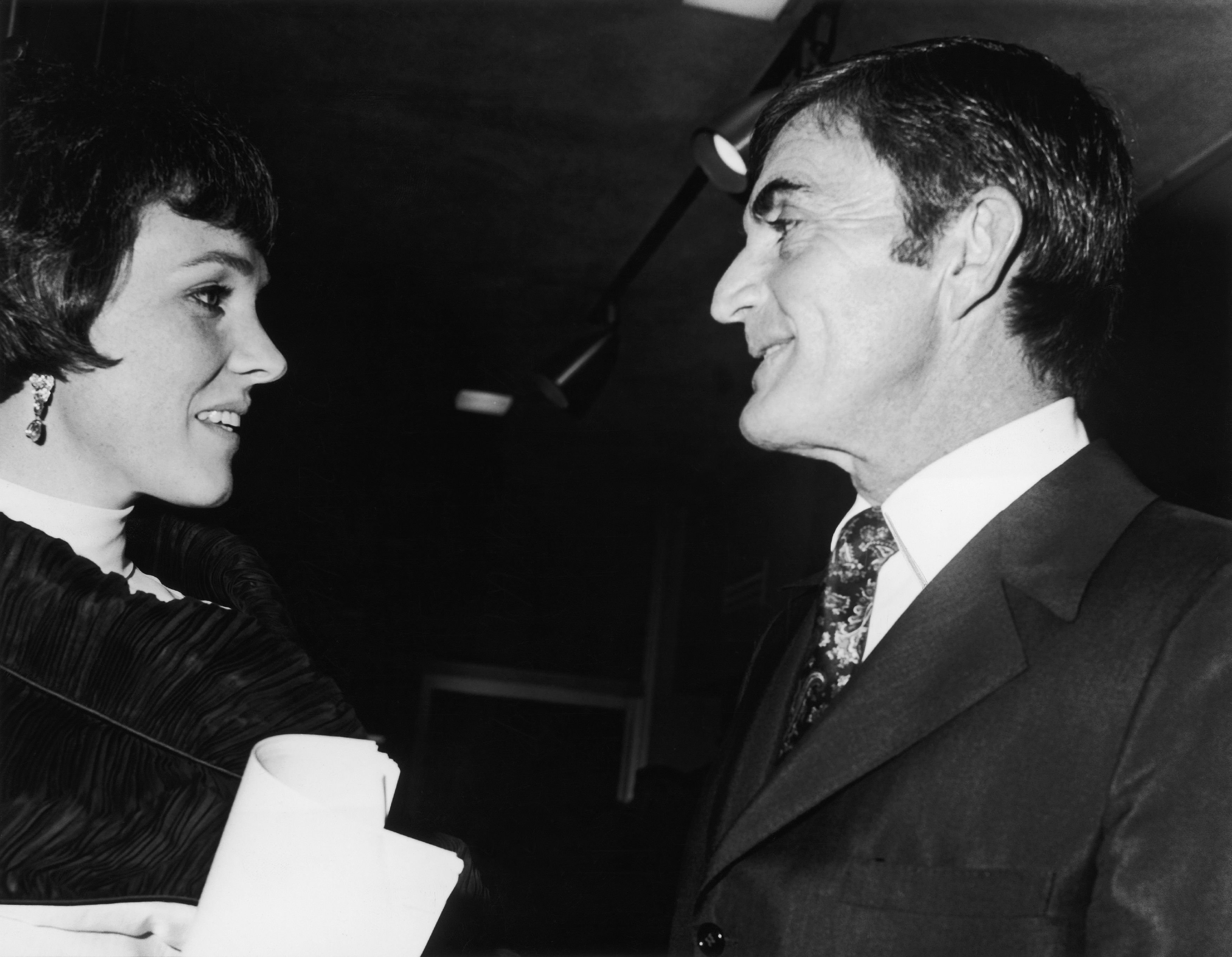 Julie Andrews y Blake Edwards en Hollywood en agosto de 1970. | Foto: Getty Images